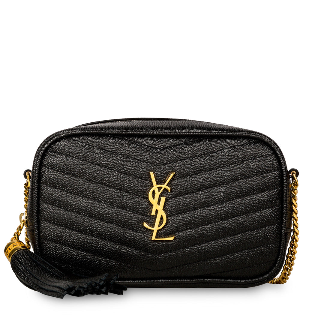 Saint Laurent Lou Mini Leather Crossbody bag