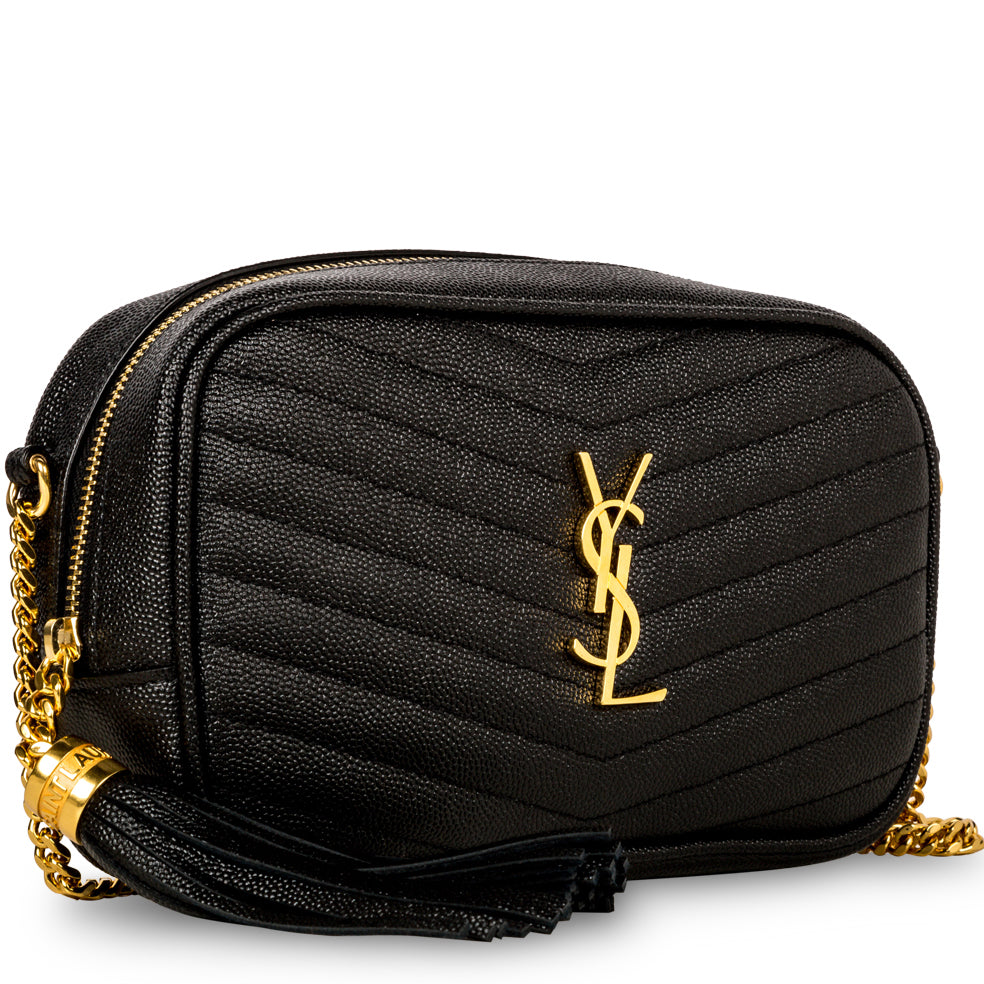 Saint Laurent Lou Mini Leather Crossbody bag
