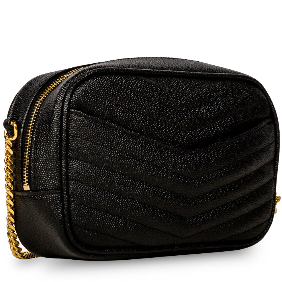 Saint Laurent Lou Mini Leather Crossbody bag