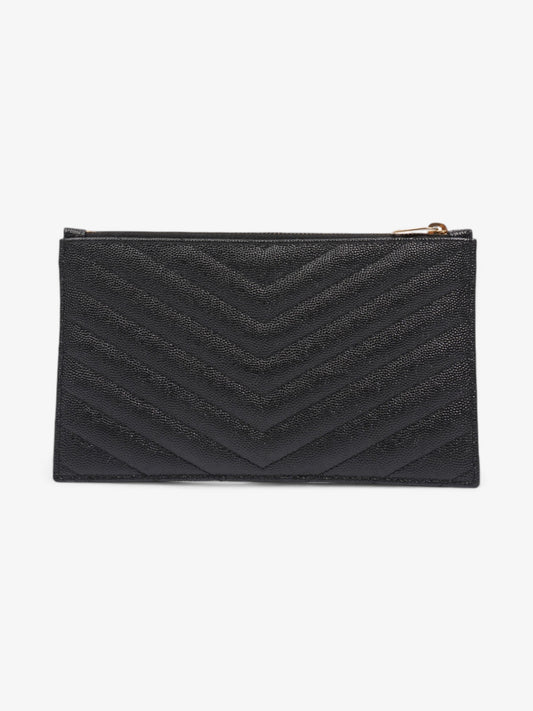 Saint Laurent CASSANDRE MATELASSÉ pouch Black Calfskin Leather