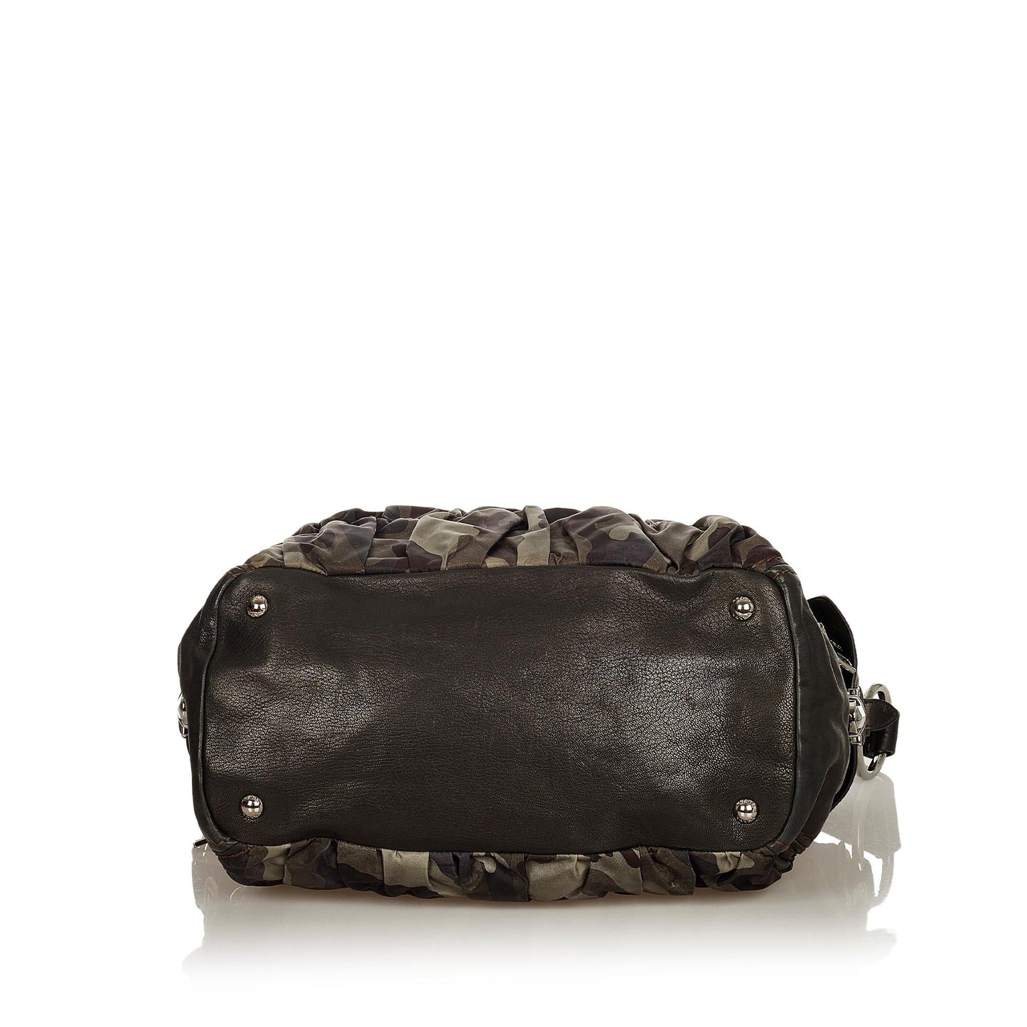 Prada Camouflage Tessuto Gaufre Tote Bag (SHG-26218)