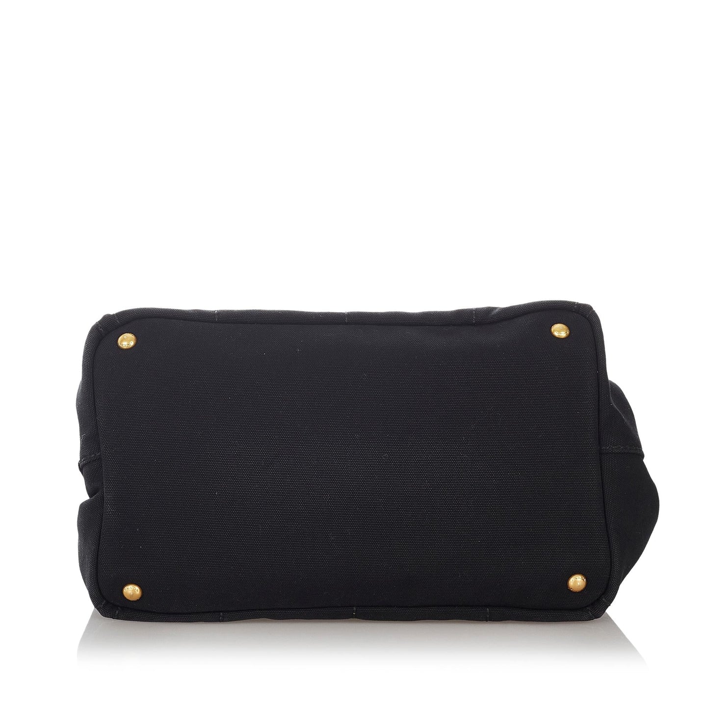 Prada Canapa Logo Canvas Satchel (SHG-27091)