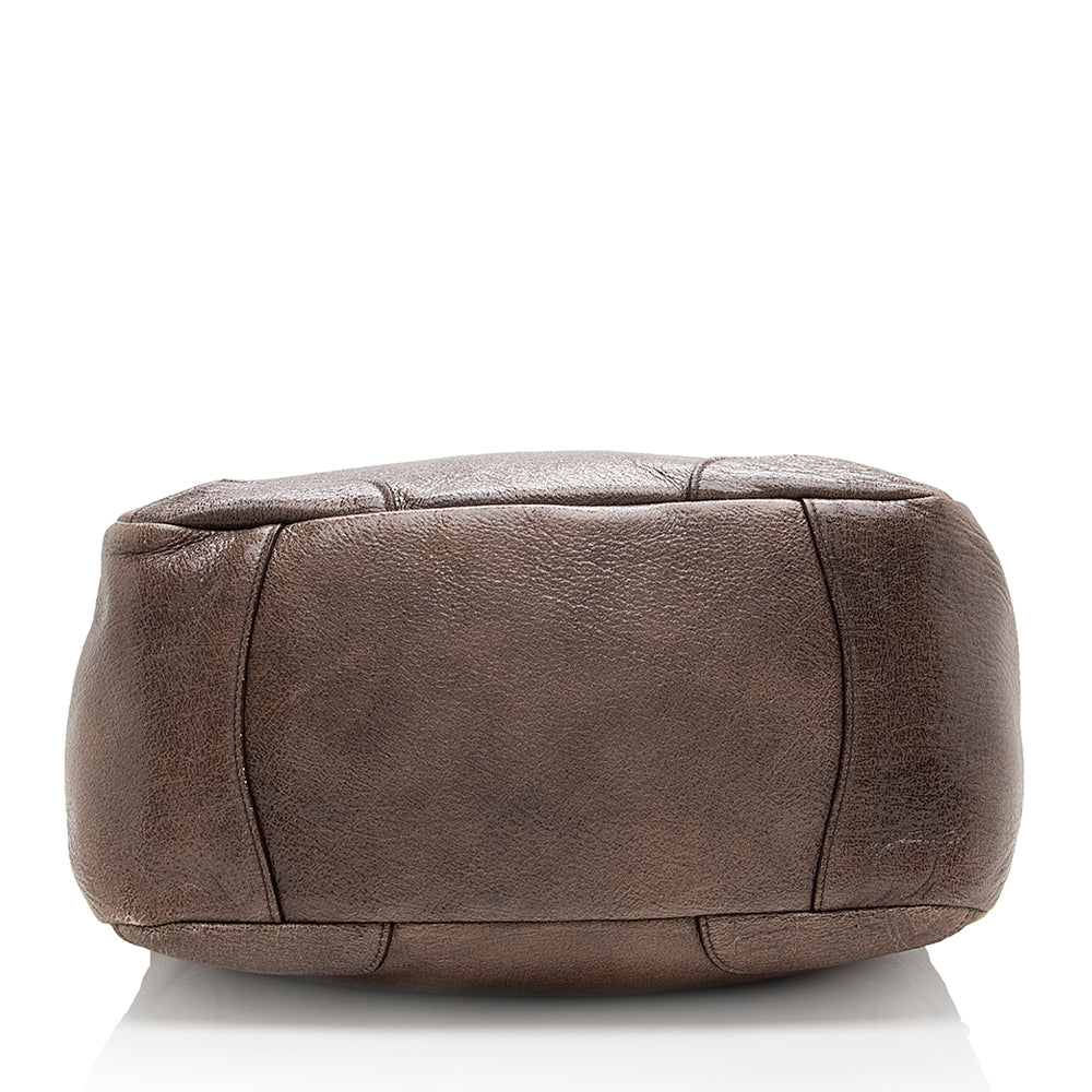 Prada Cervo Lux Large Shoulder Bag (SHF-18196)