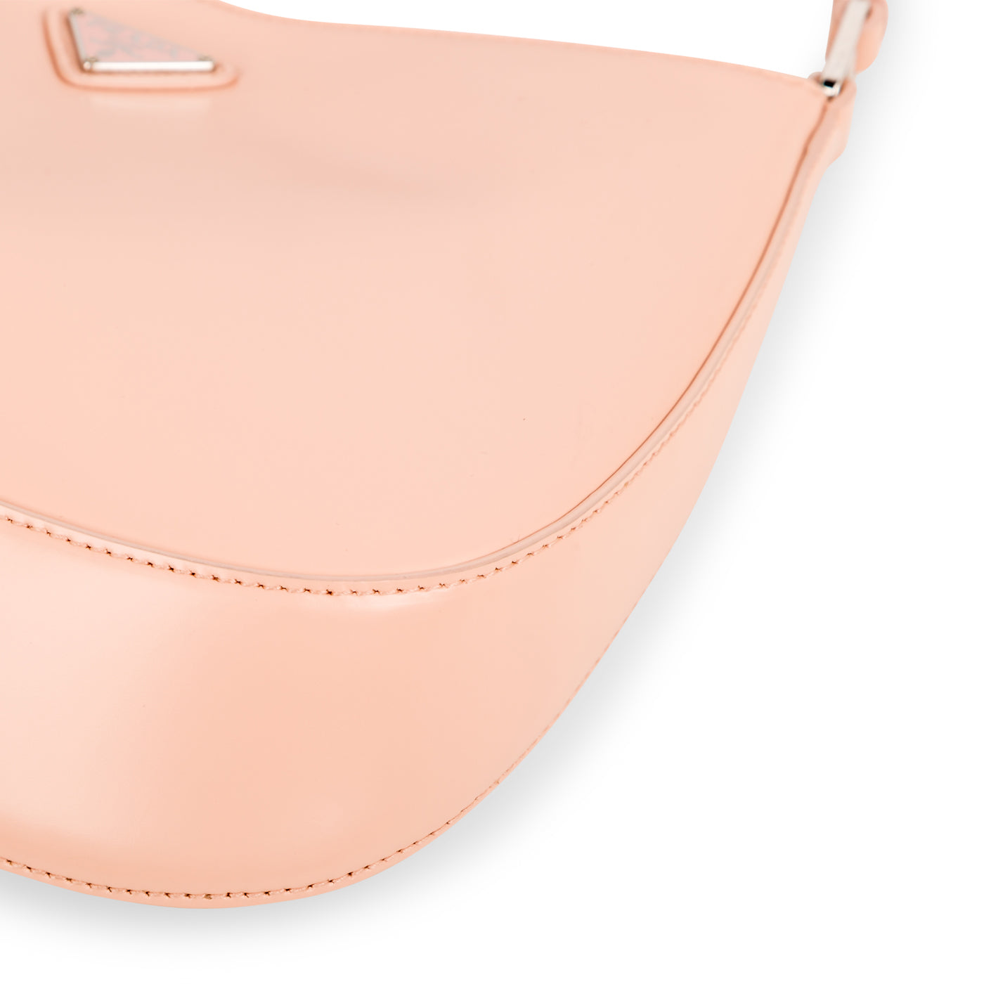 Prada Cleo Brushed Leather Shoulder Bag