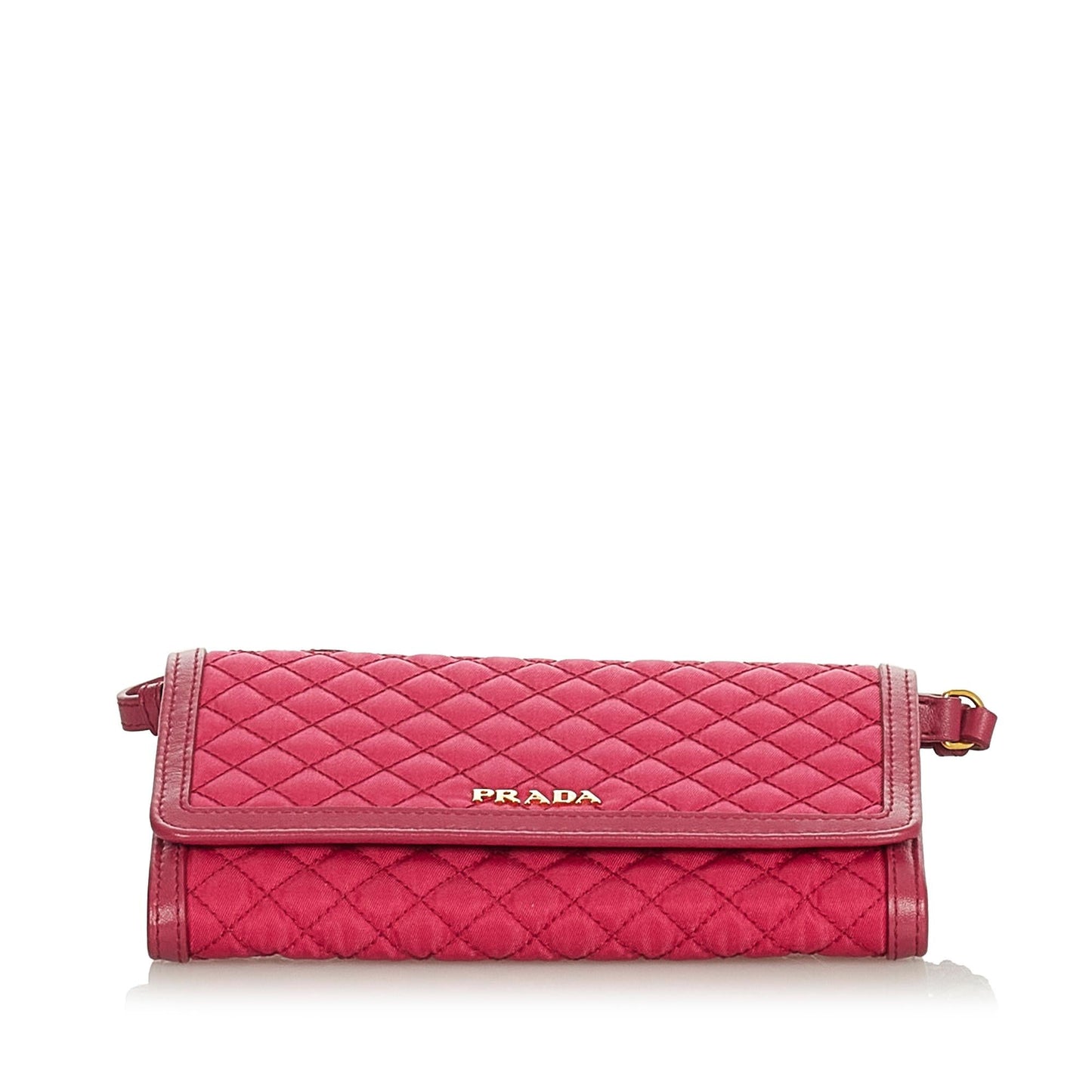 Prada Impuntu Tessuto Wallet on Strap (SHG-26595)
