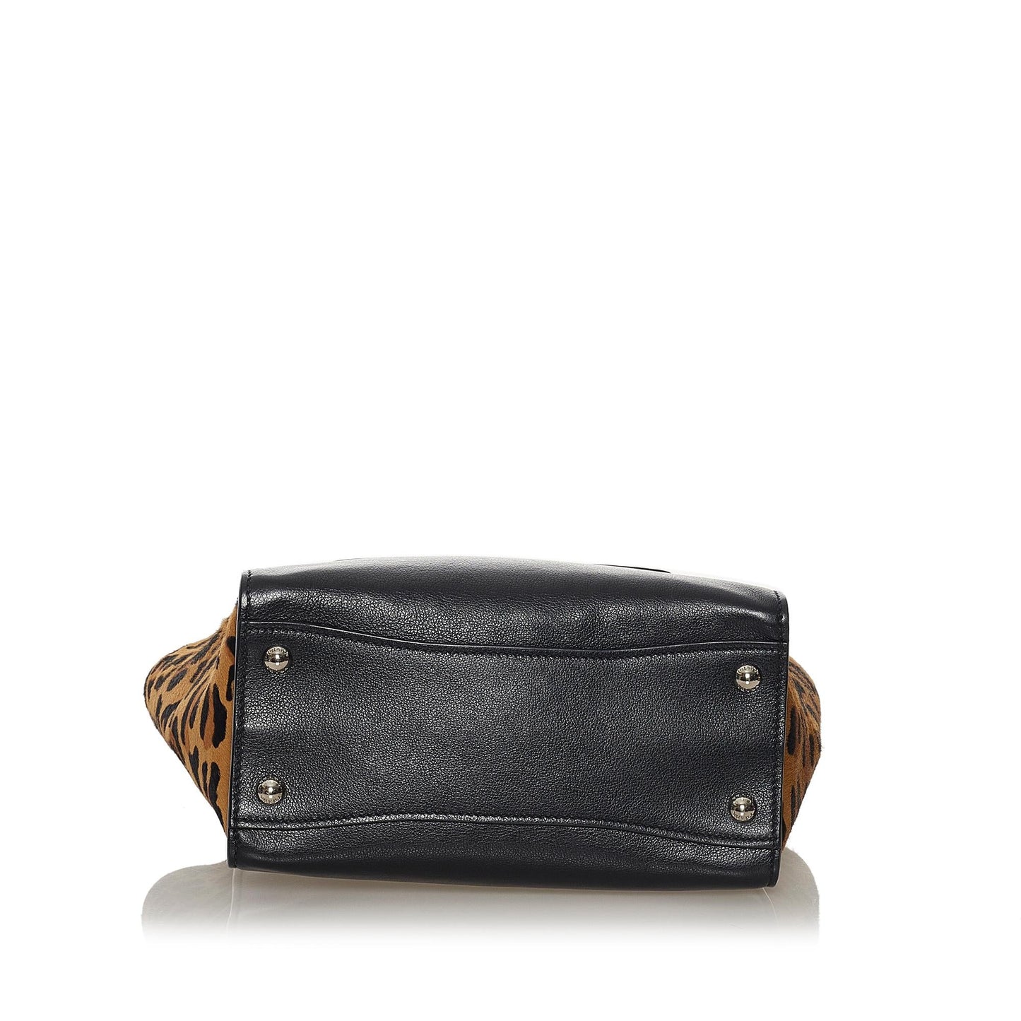 Prada Leather Twin Pocket Satchel (SHG-34073)