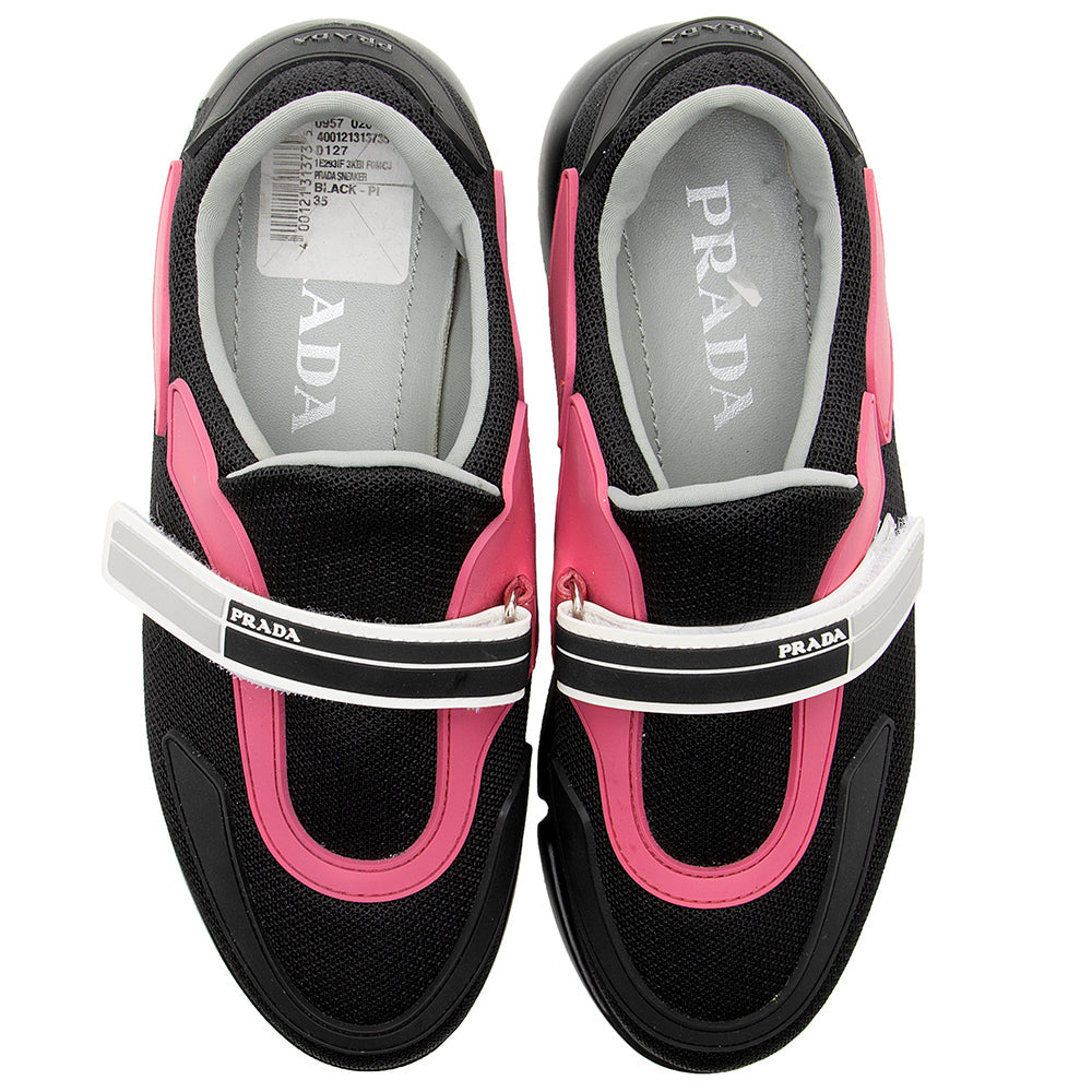 Prada Mesh Velcro Cloudbust Sneakers - Size 5 / 35 (SHF-19087)