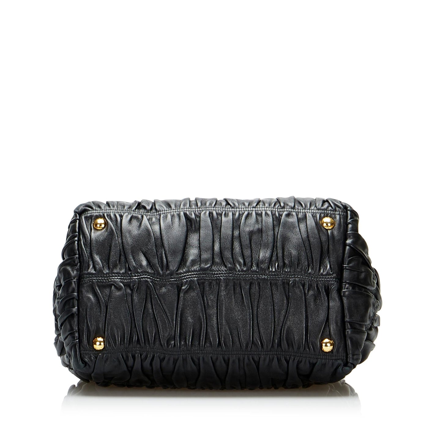 Prada Nappa Gaufre Bow Satchel (SHG-2L8Wjq)
