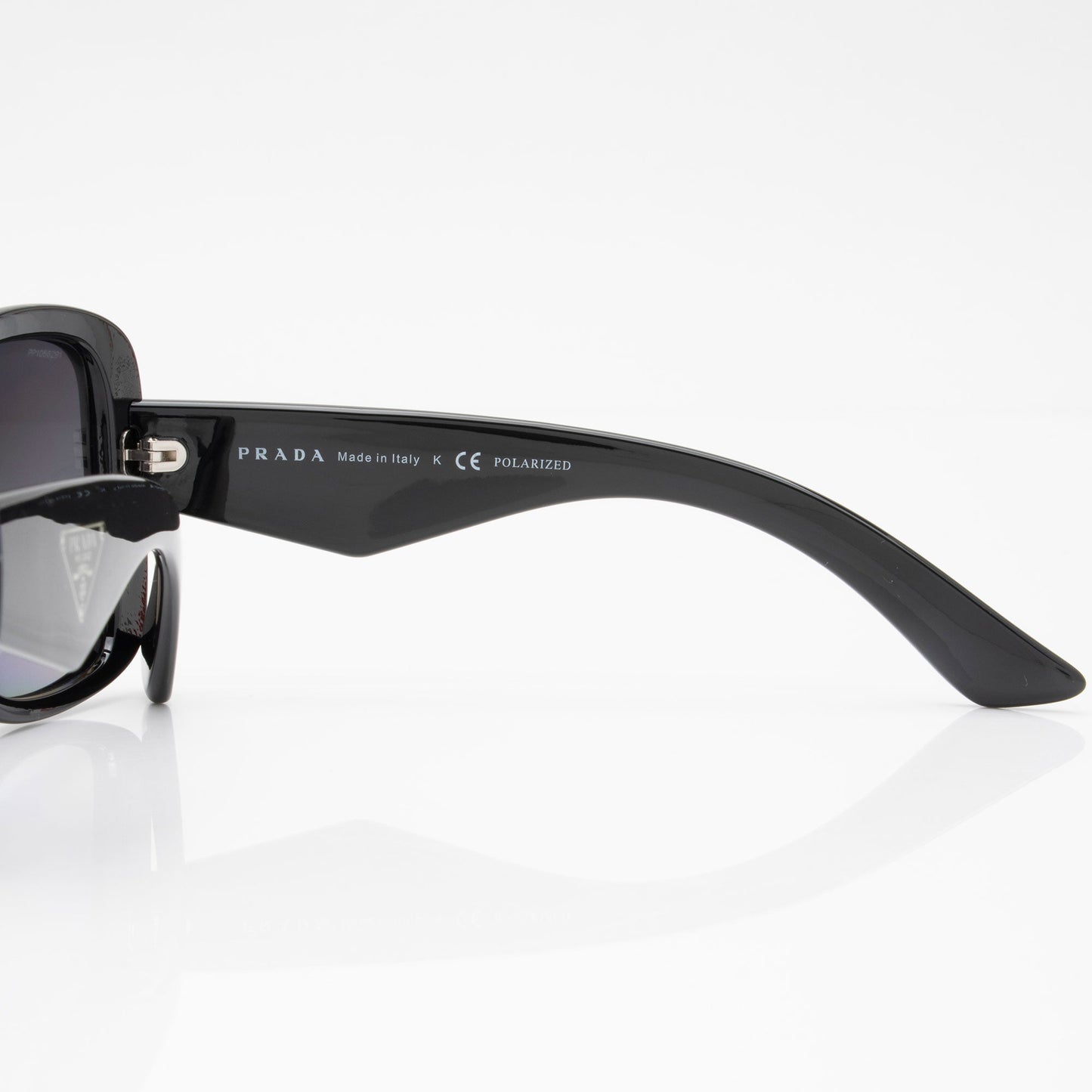 Prada Polarized Square Sunglasses (SHF-ZkkIEL)