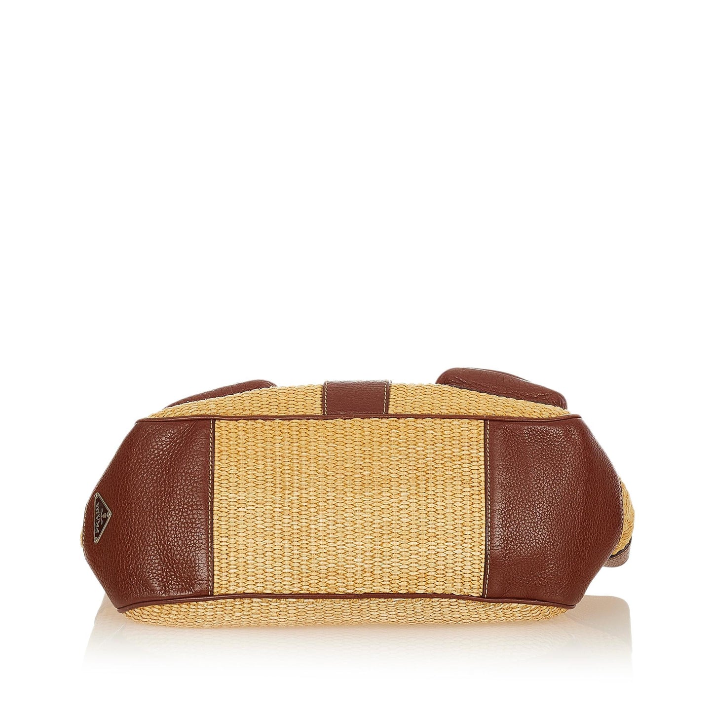 Prada Raffia Shoulder Bag (SHG-24968)