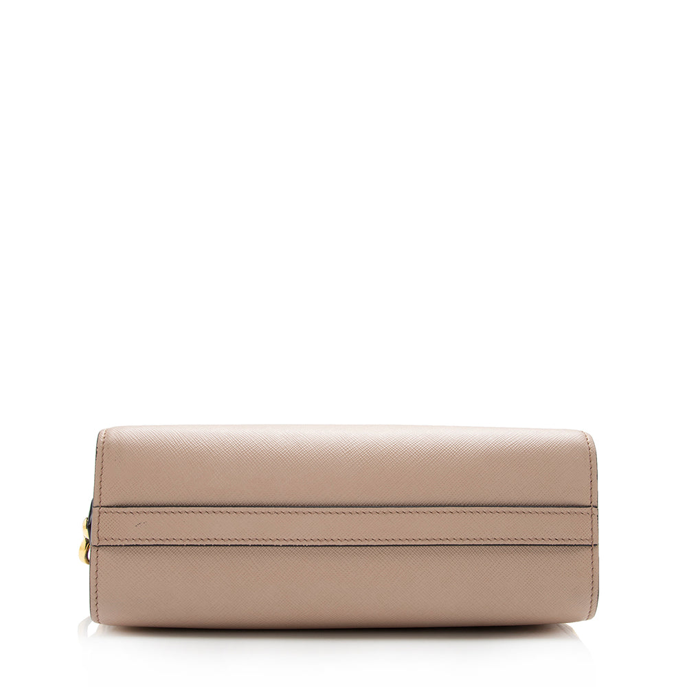 Prada Saffiano Leather Camera Shoulder Bag (SHF-15591)