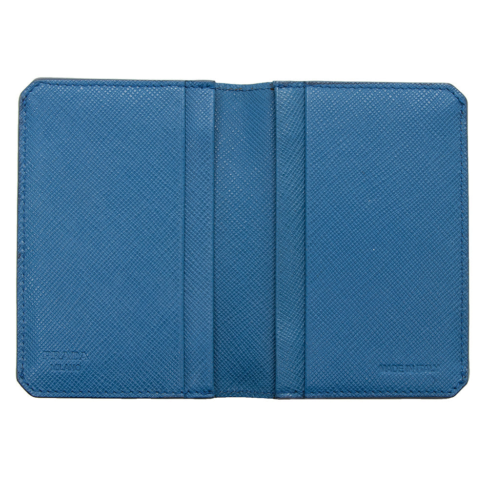 Prada Saffiano Leather Card Holder (SHF-15313)