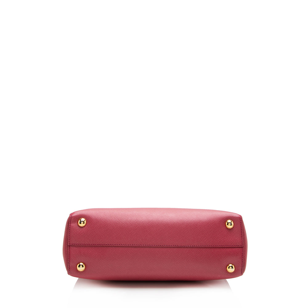 Prada Saffiano Leather Parabole Small Tote (SHF-16951)