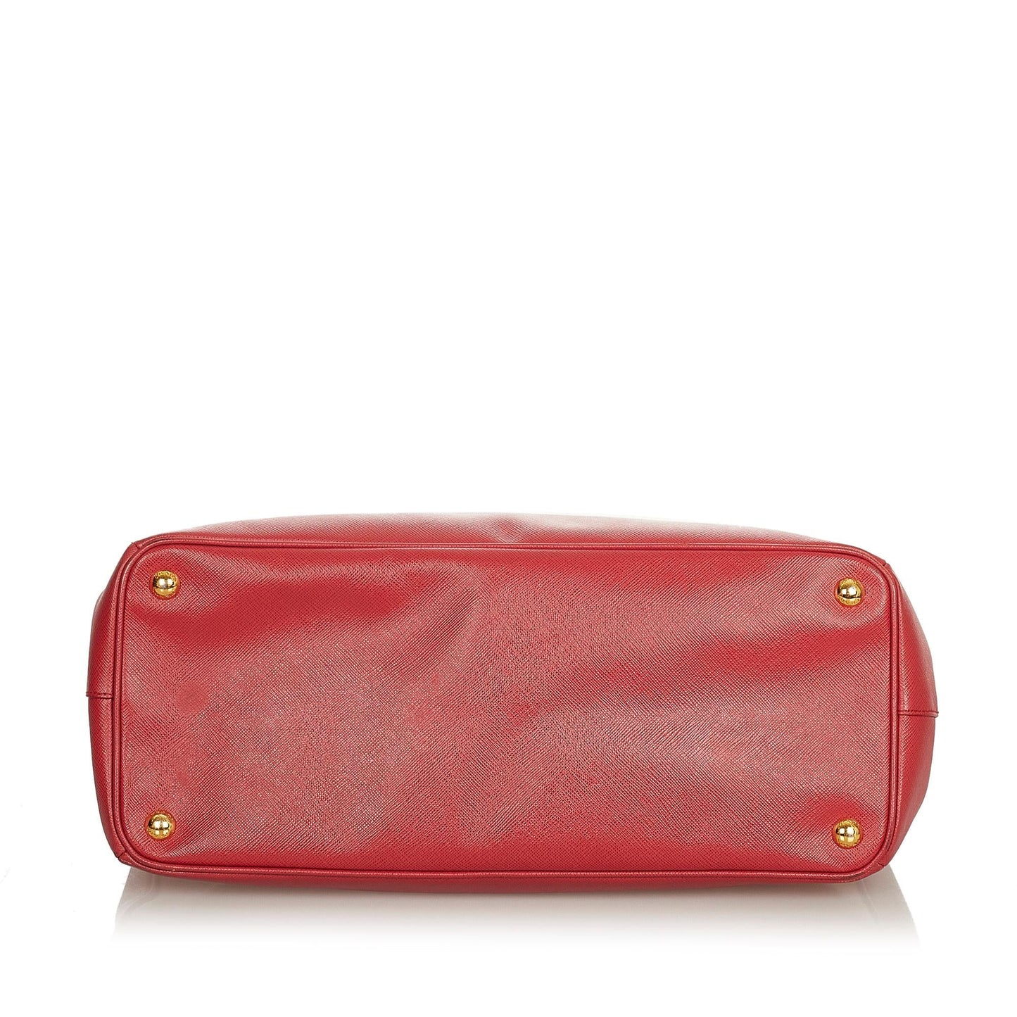 Prada Saffiano Lux Double Zip Galleria Handbag (SHG-25410)