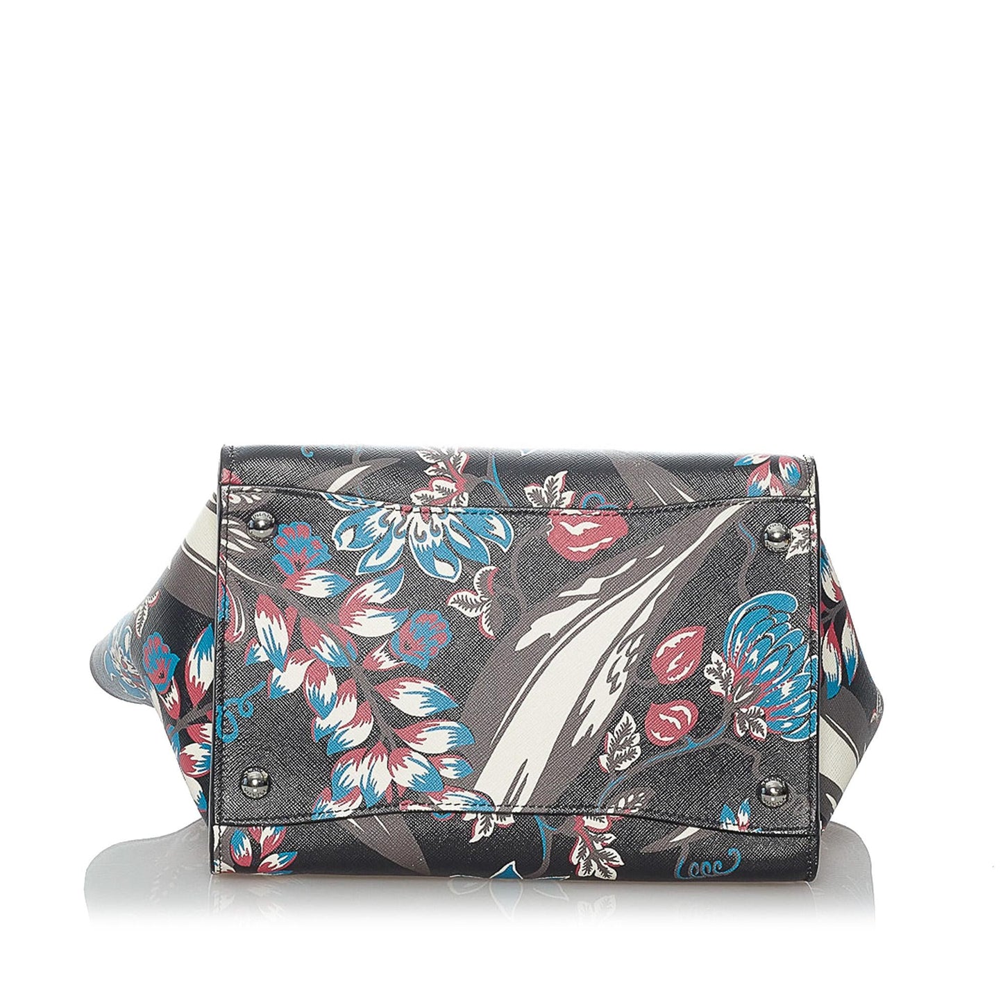 Prada Saffiano Twin Pocket Satchel (SHG-30213)