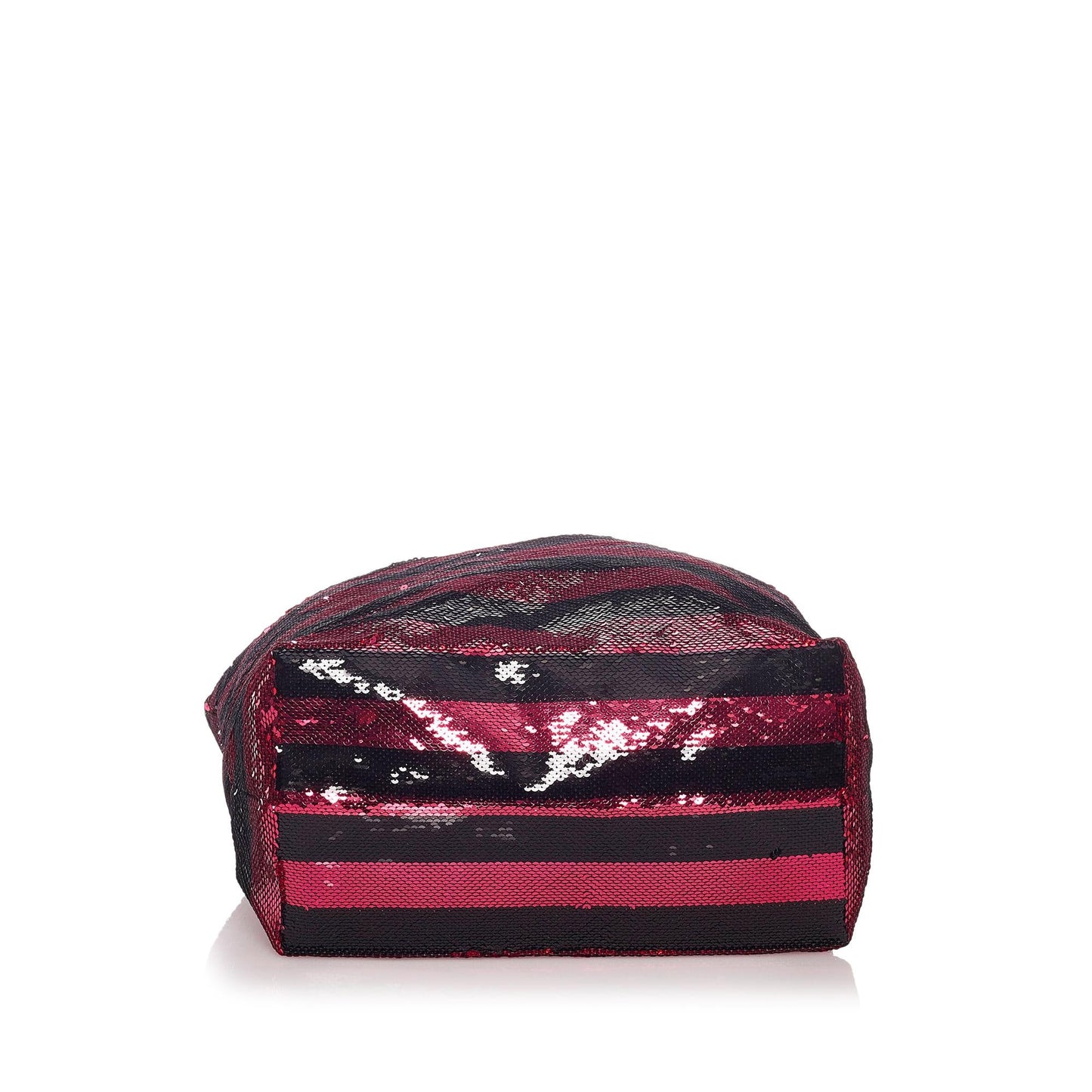 Prada Sequin Striped Tote Bag (SHG-28996)