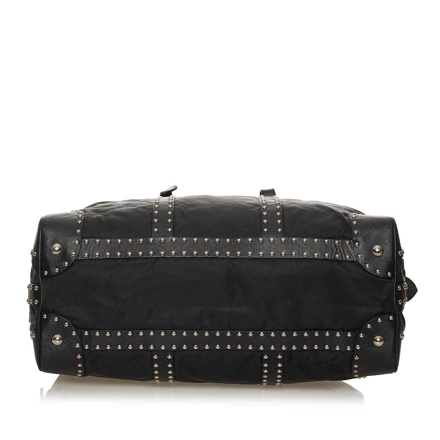 Prada Studded Tessuto Tote Bag (SHG-28533)