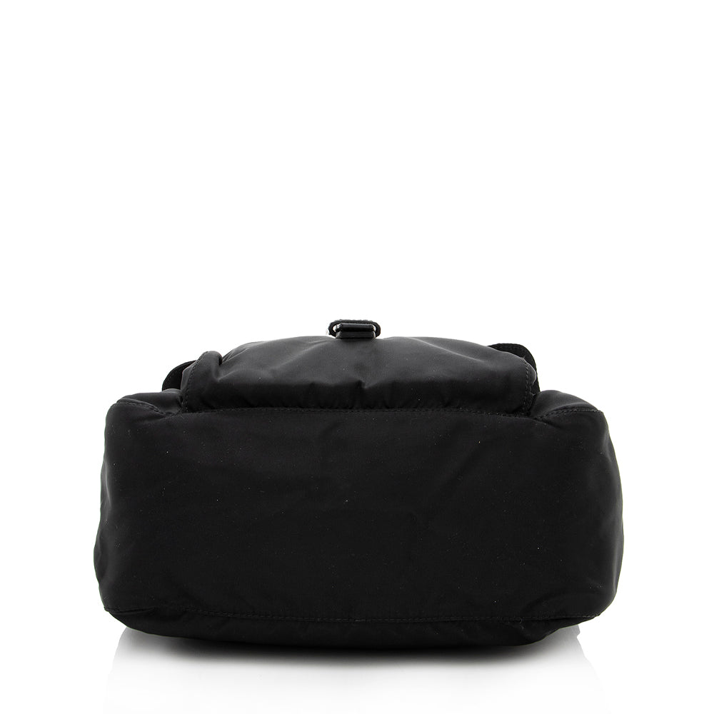 Prada Tessuto Buckle Messenger Bag (SHF-17556)