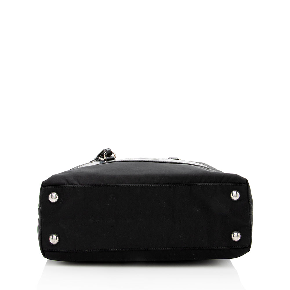 Prada Tessuto Logo Tote (SHF-18272)