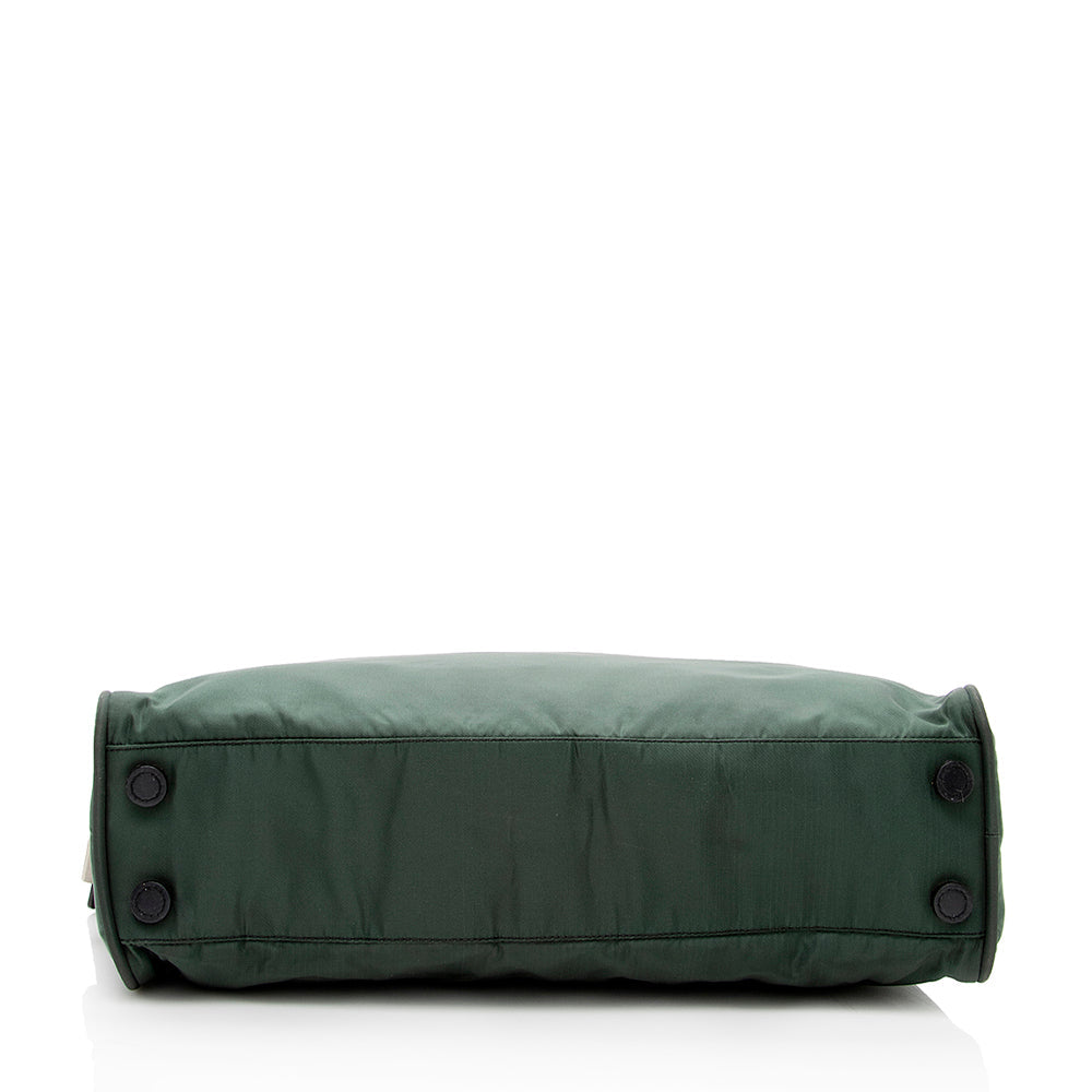 Prada Vintage Tessuto Zip Satchel (SHF-18039)