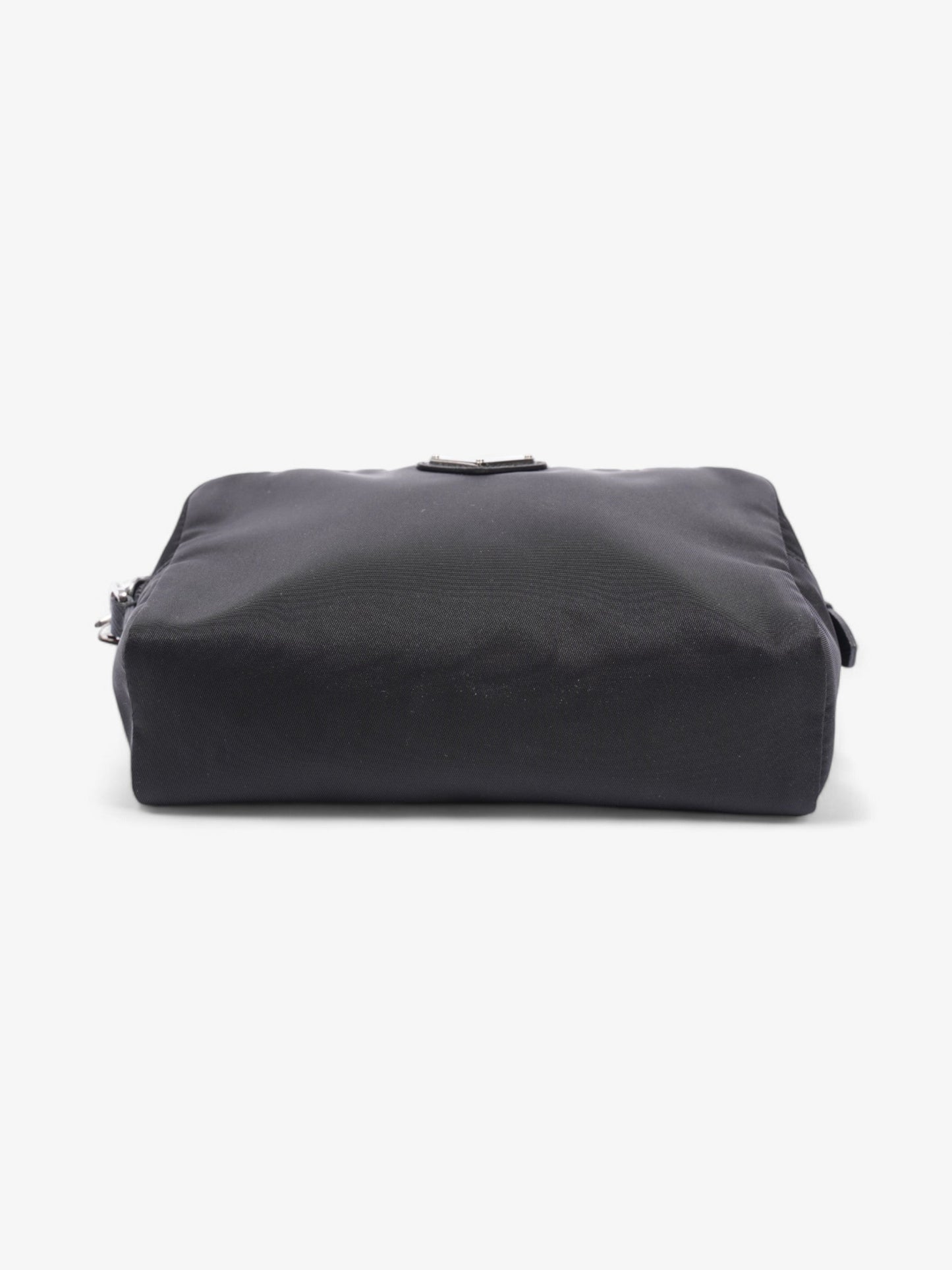 Prada Pouch Wristlet Black Re Nylon