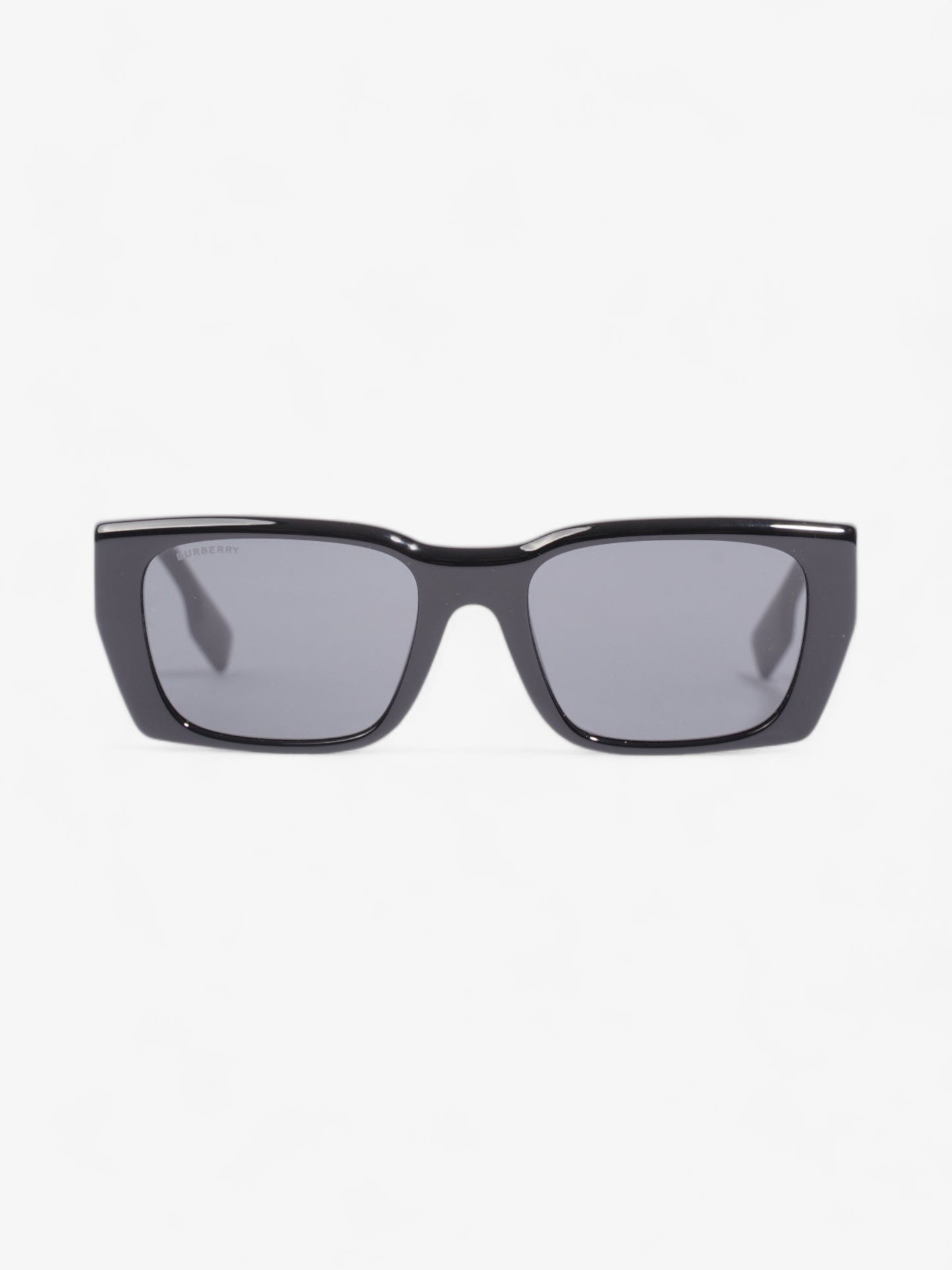 Burberry Rectangle-Frame Sunglasses Black Acetate 140mm
