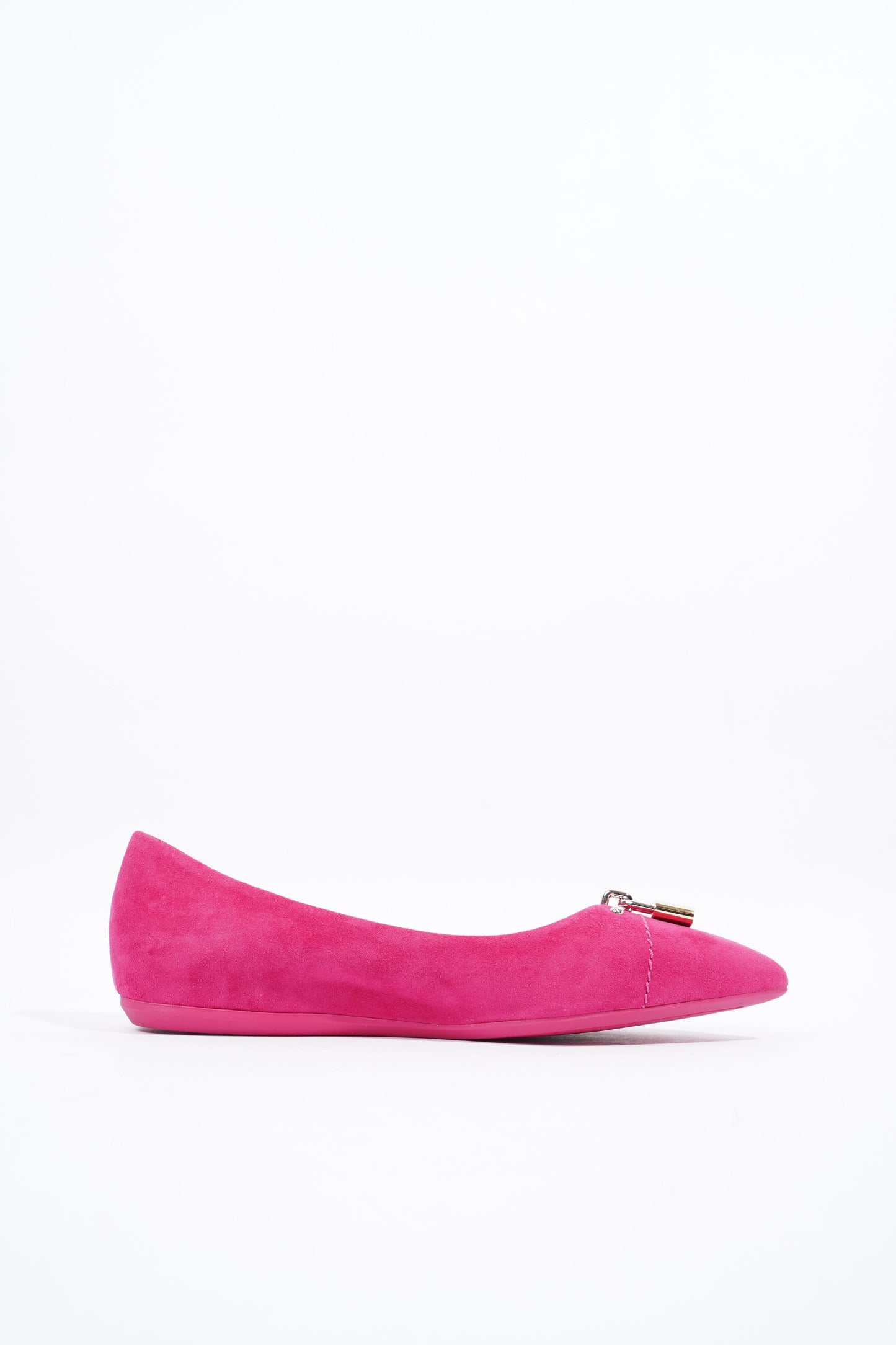 Louis Vuitton Ballet Flat Pink Velvet EU 35.5 UK 2.5