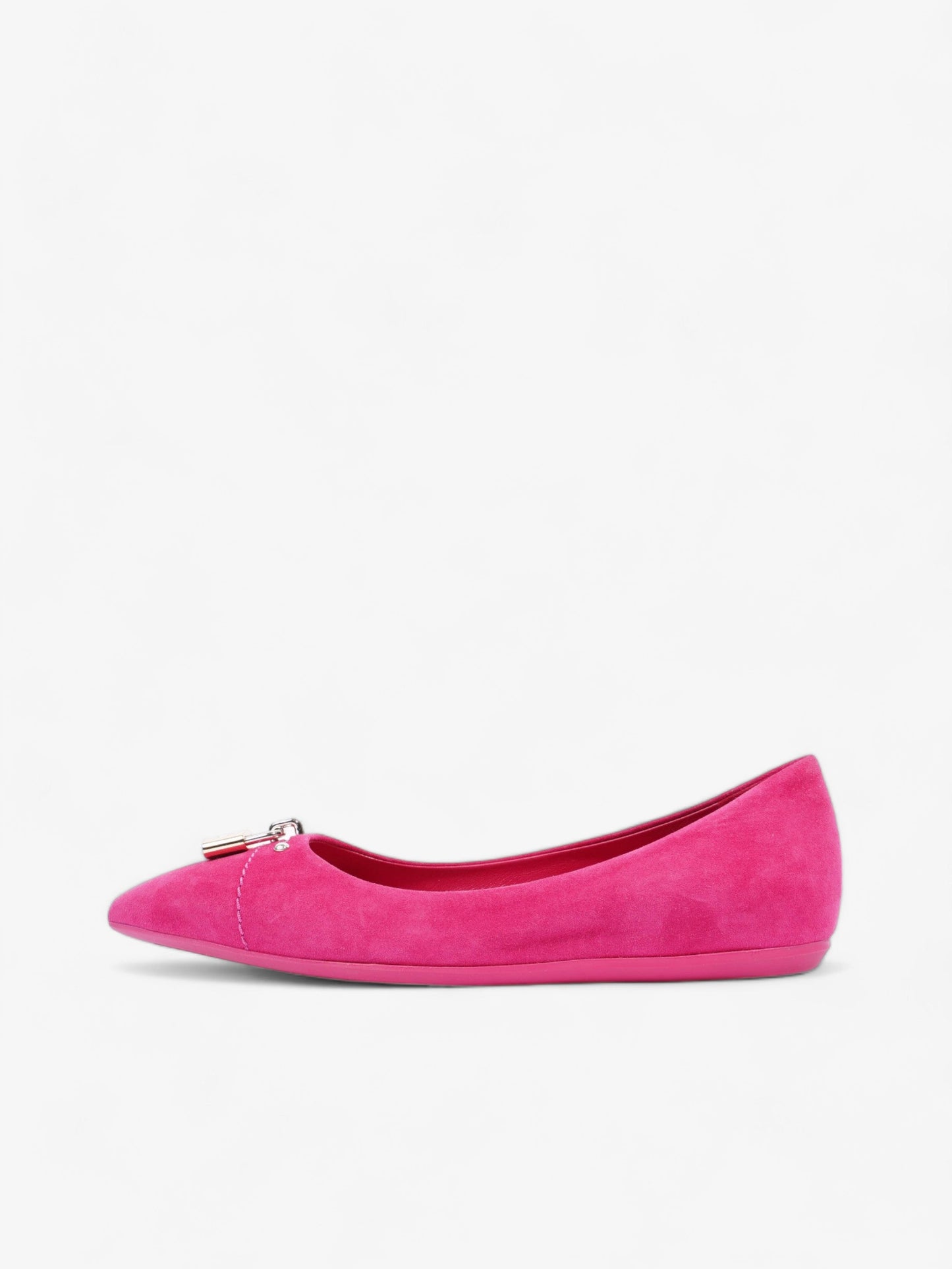Louis Vuitton Ballet Flat Pink Velvet EU 35.5 UK 2.5