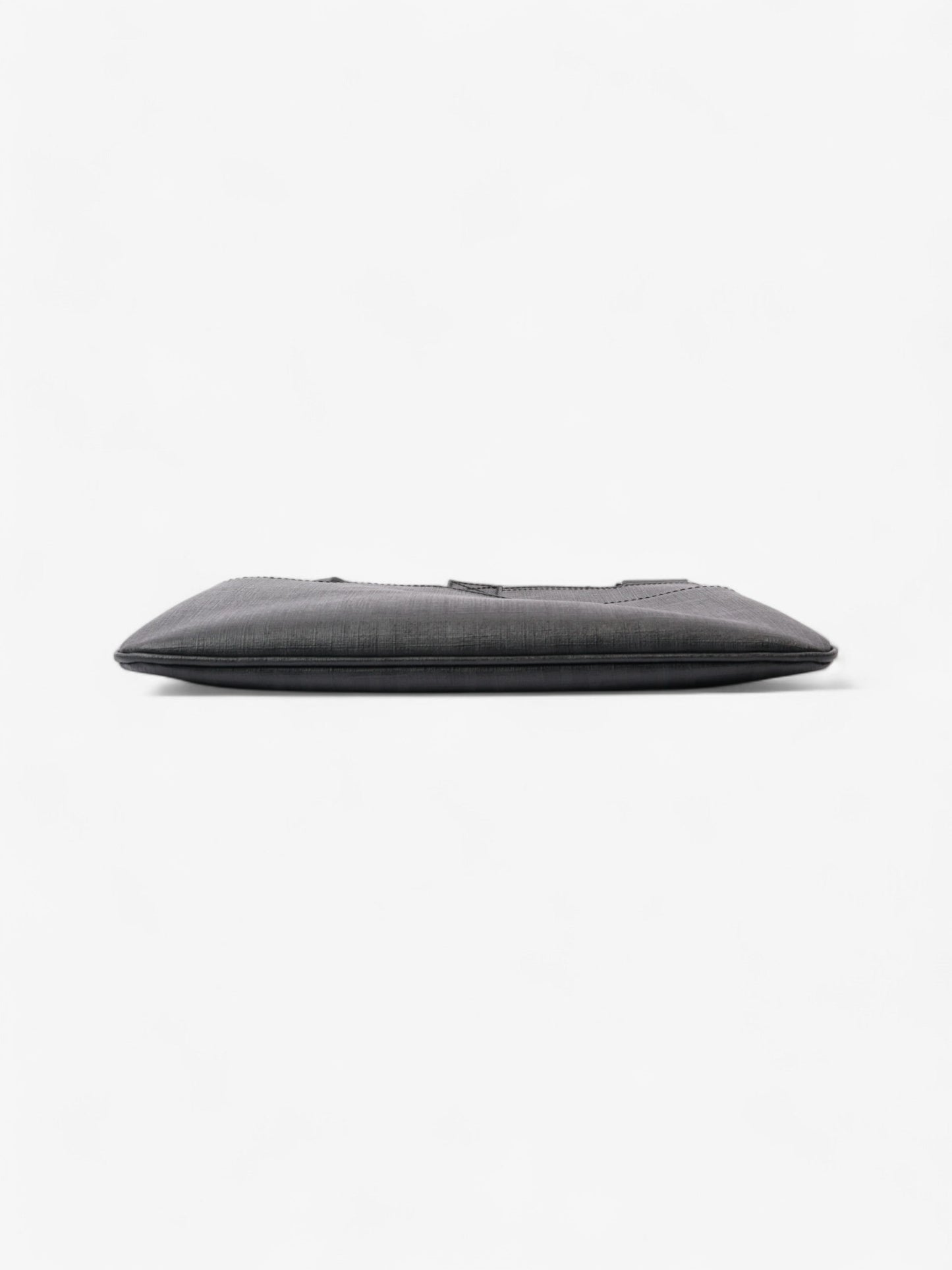 Fendi Zucca Shoulder Bag Black Canvas