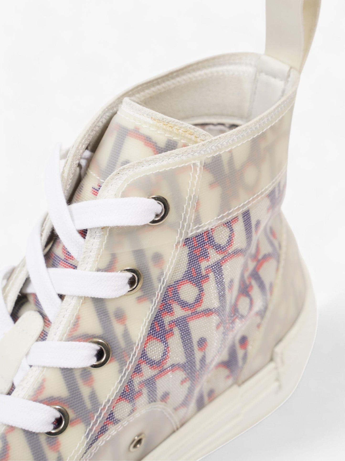 Christian Dior B23 High-tops White / Blue / Red Mesh EU 41.5 UK 8.5