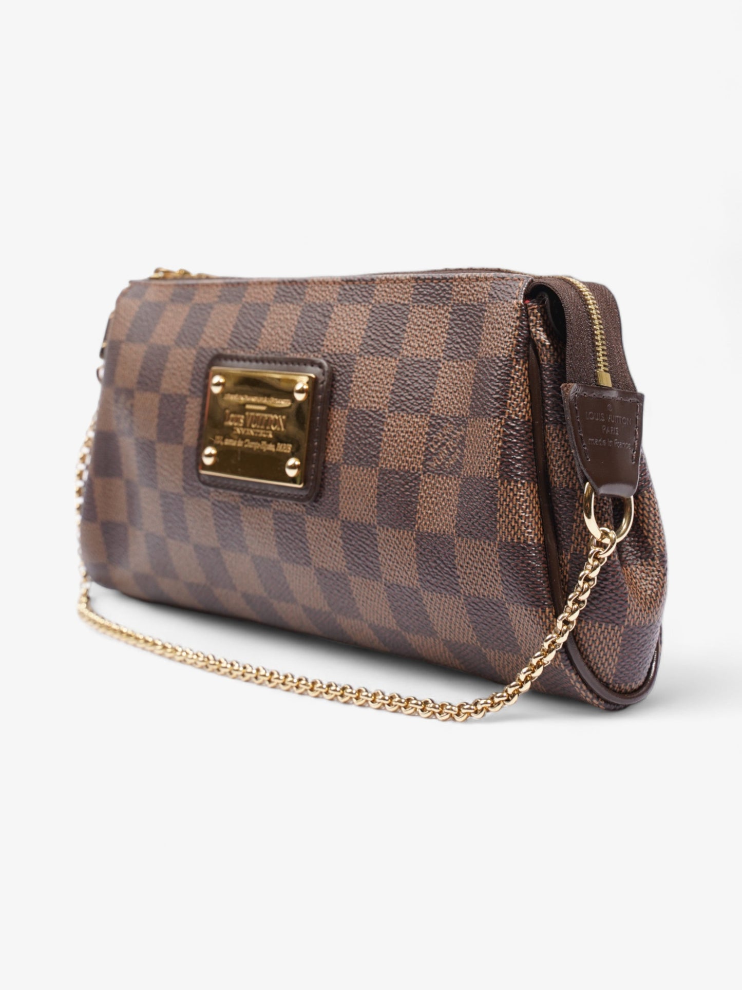Louis Vuitton Eva Damier Ebene Coated Canvas