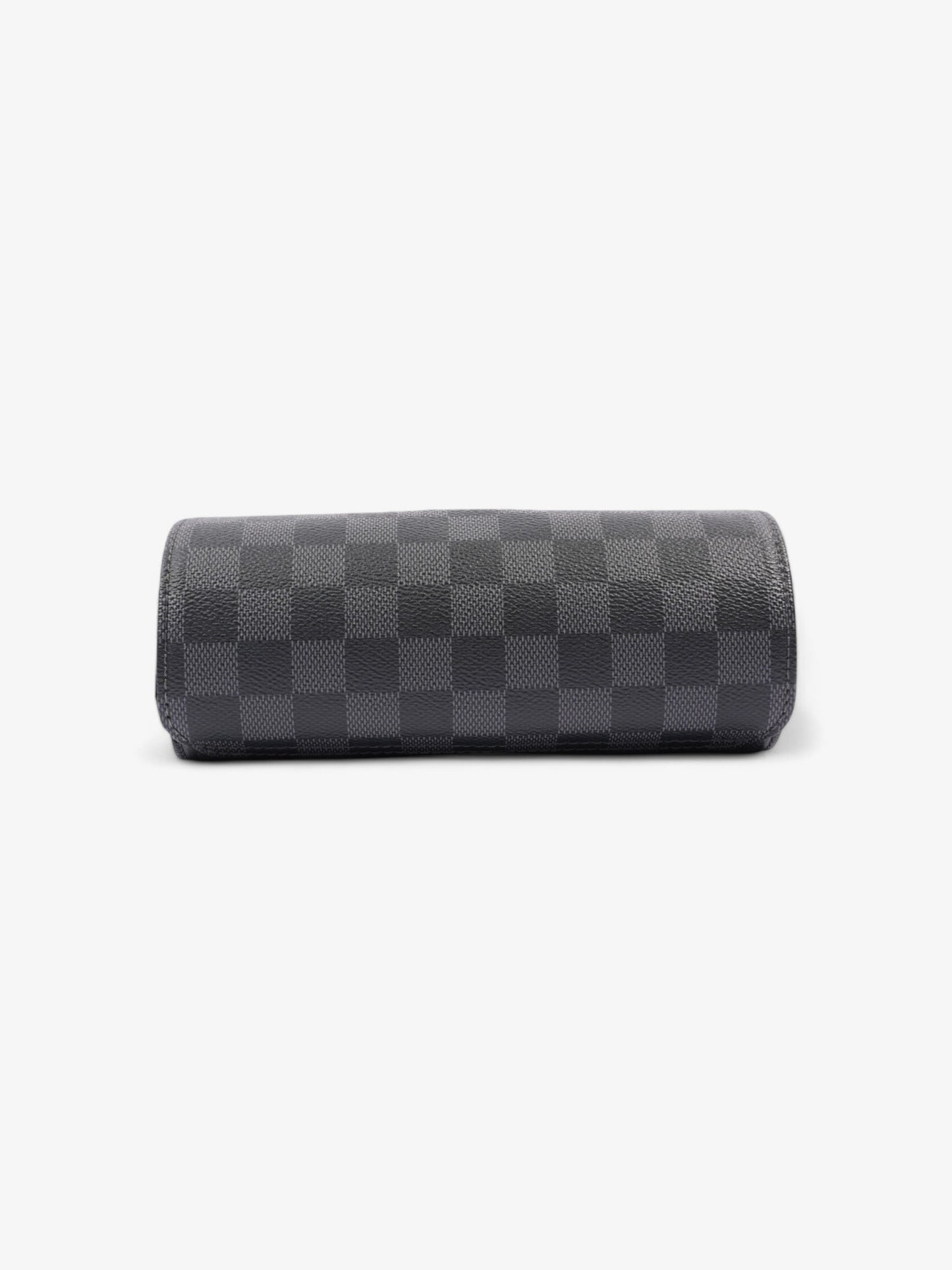 Louis Vuitton 3 Watch Travel Case Damier Graphite Coated Canvas