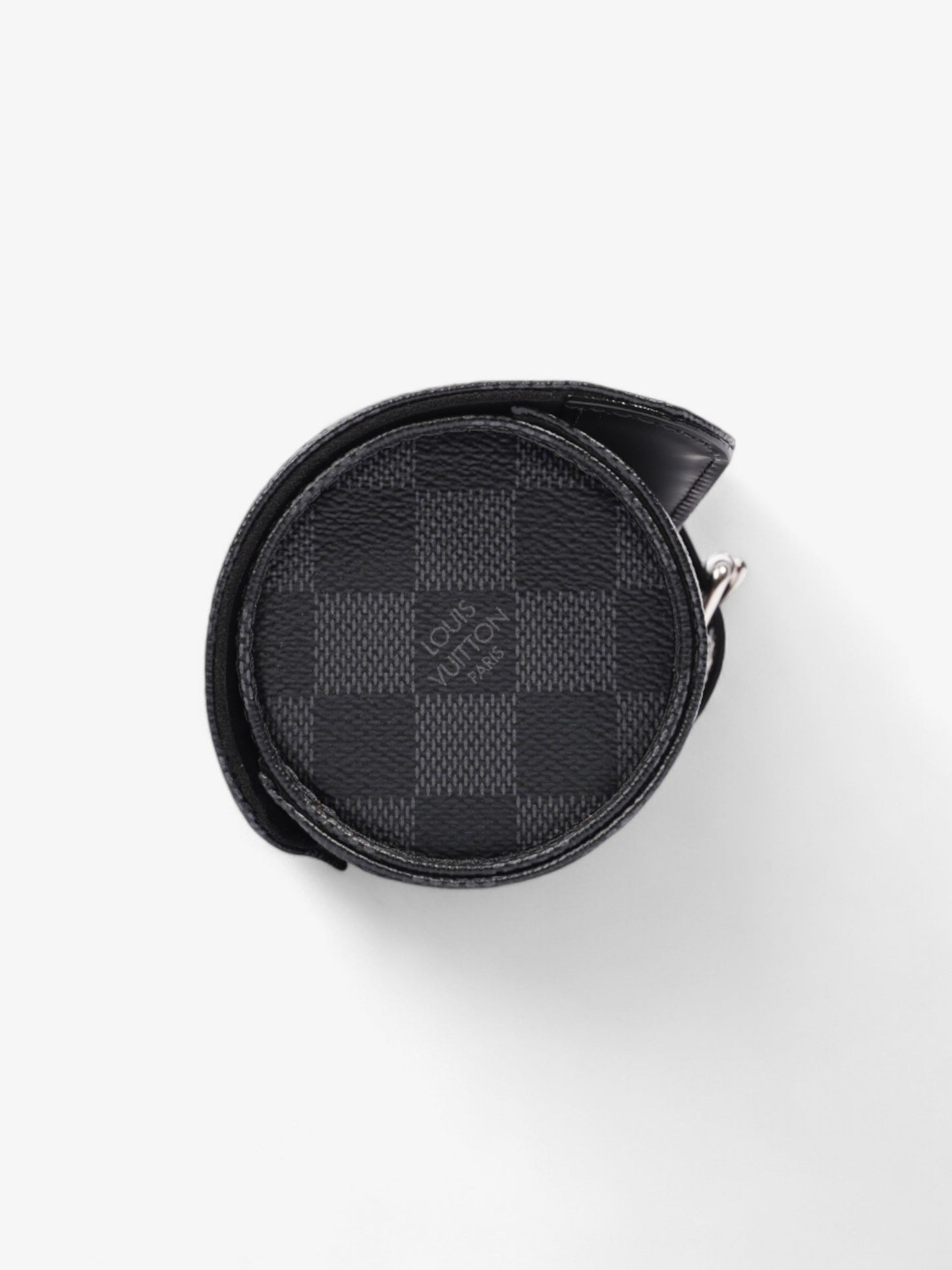 Louis Vuitton 3 Watch Travel Case Damier Graphite Coated Canvas