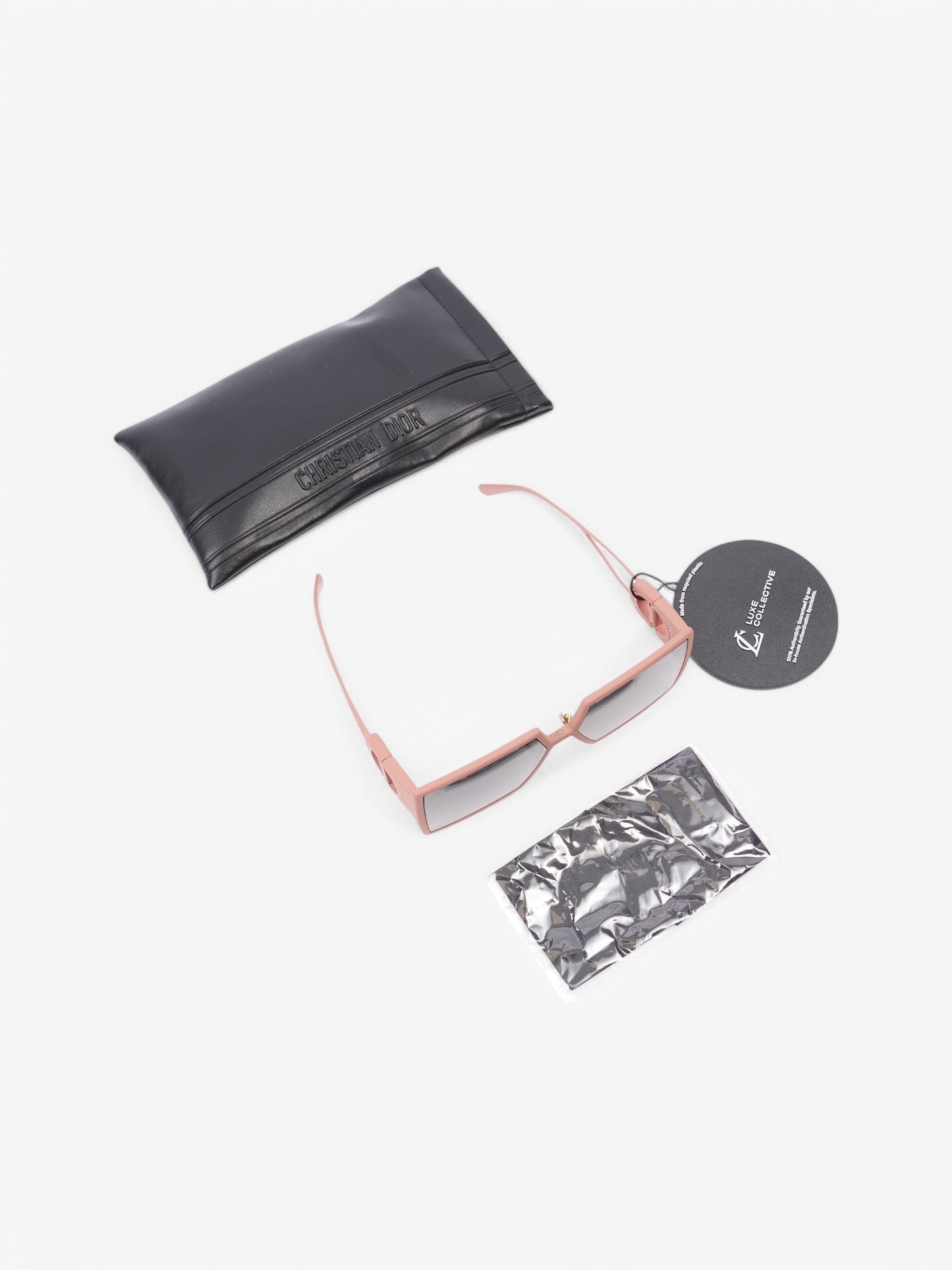 Christian Dior 30 Montaigne Sunglasses Pink Acetate 130mm