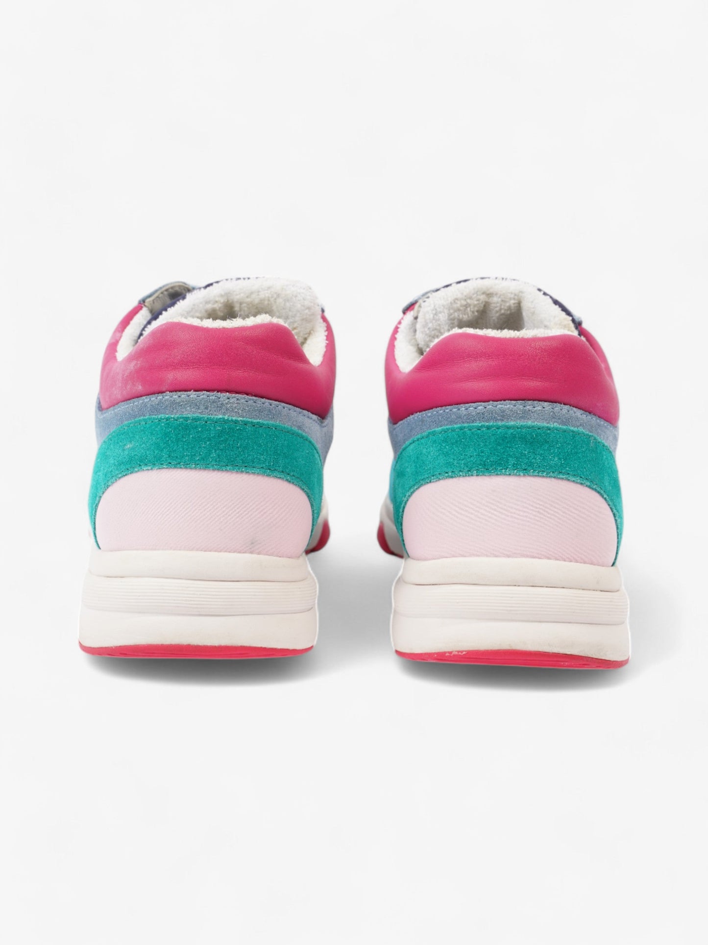Chanel CC Logo Sneakers Multicolour Suede EU 39 UK 6