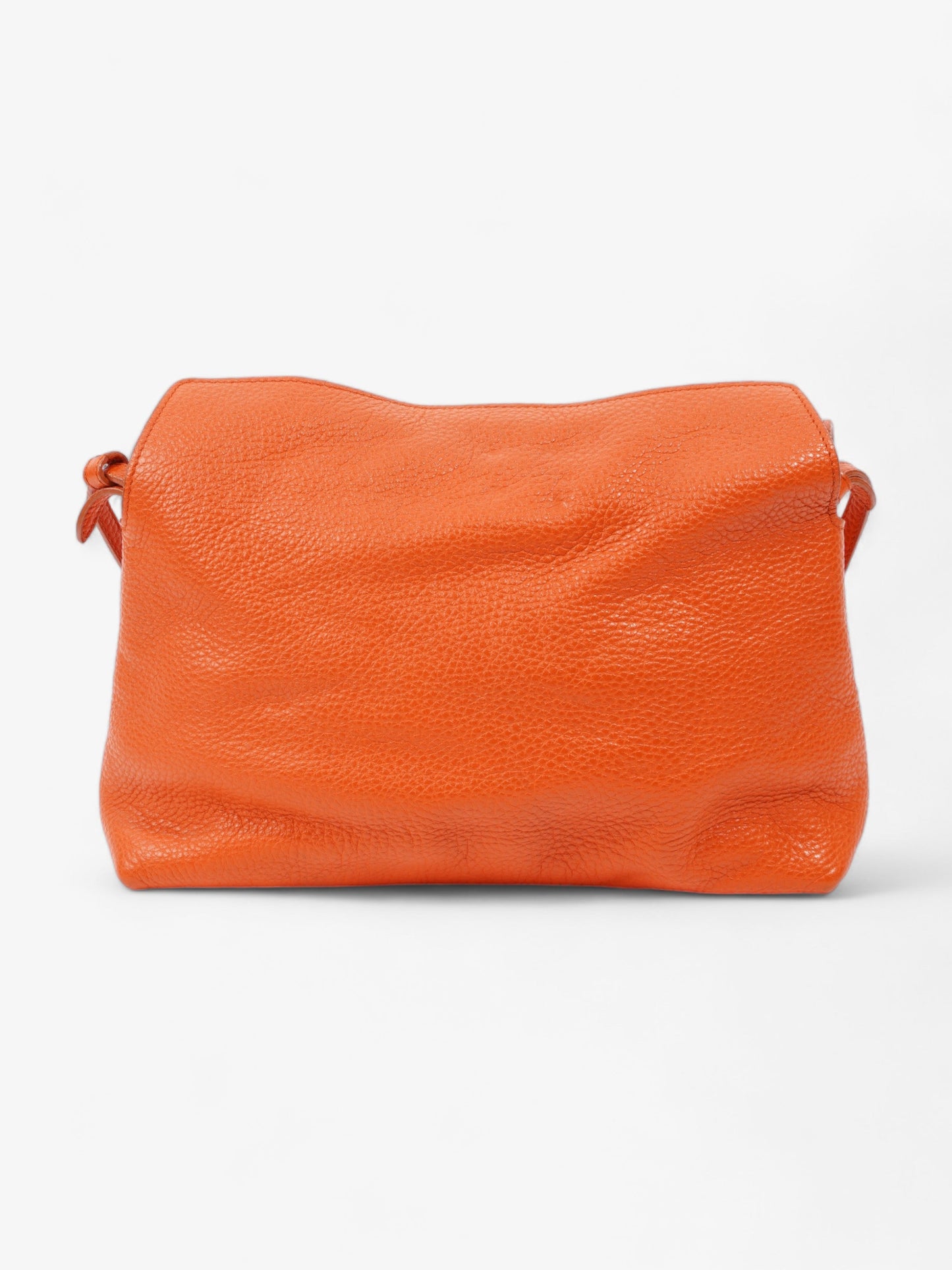 Burberry Clutch Orange Leather