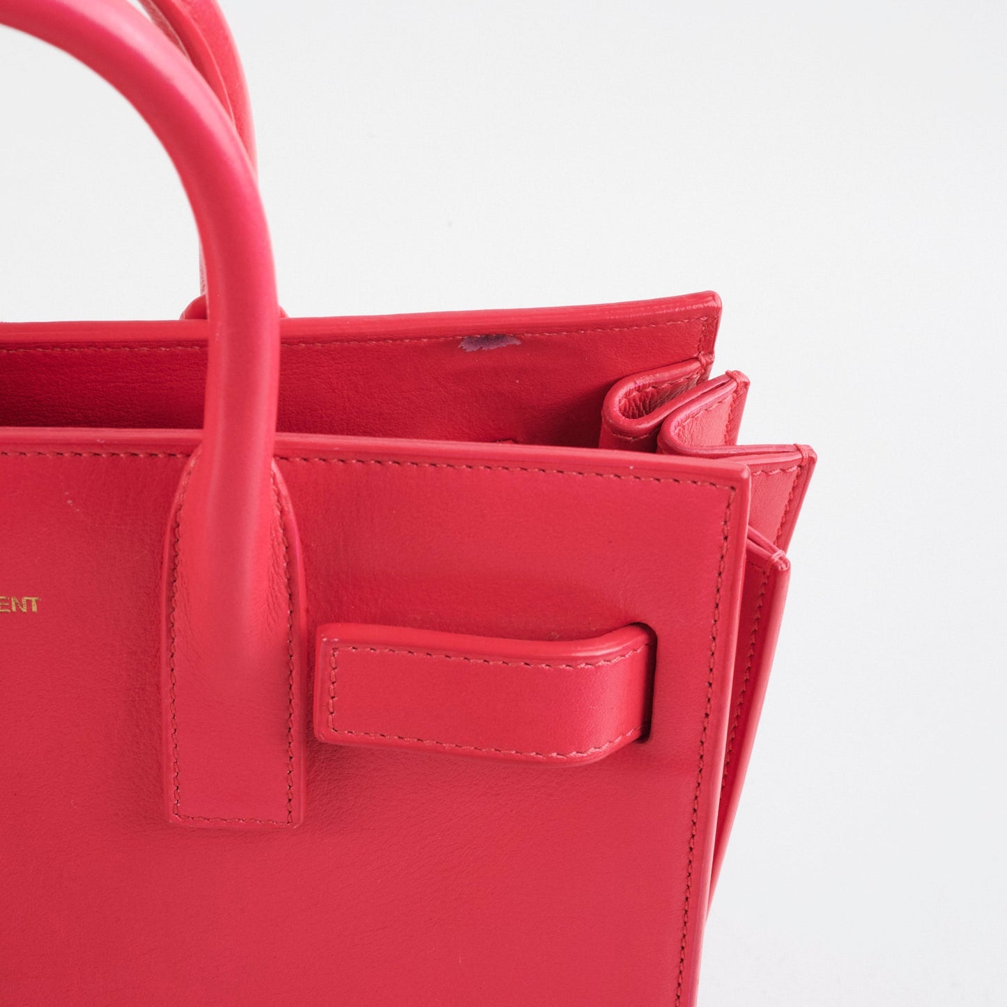 Saint Laurent Nano Sac De Jour Pink