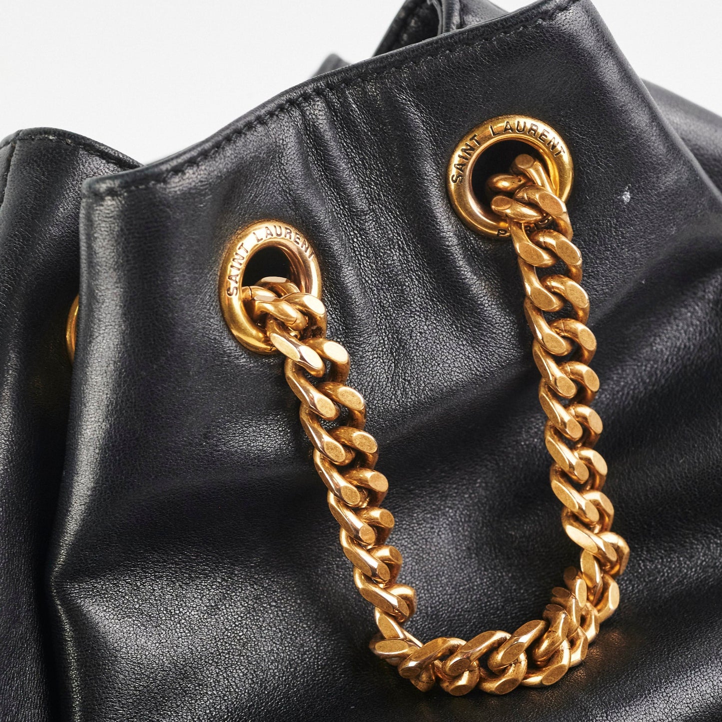 Saint Laurent Joe Backpack Black