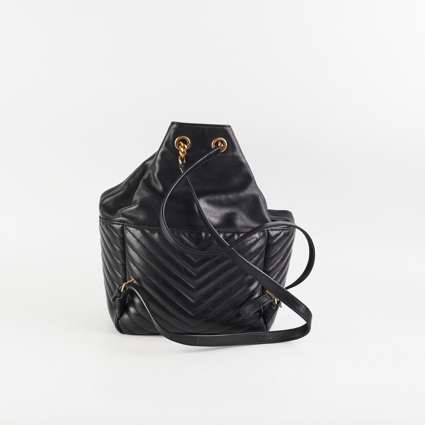Saint Laurent Joe Backpack Black