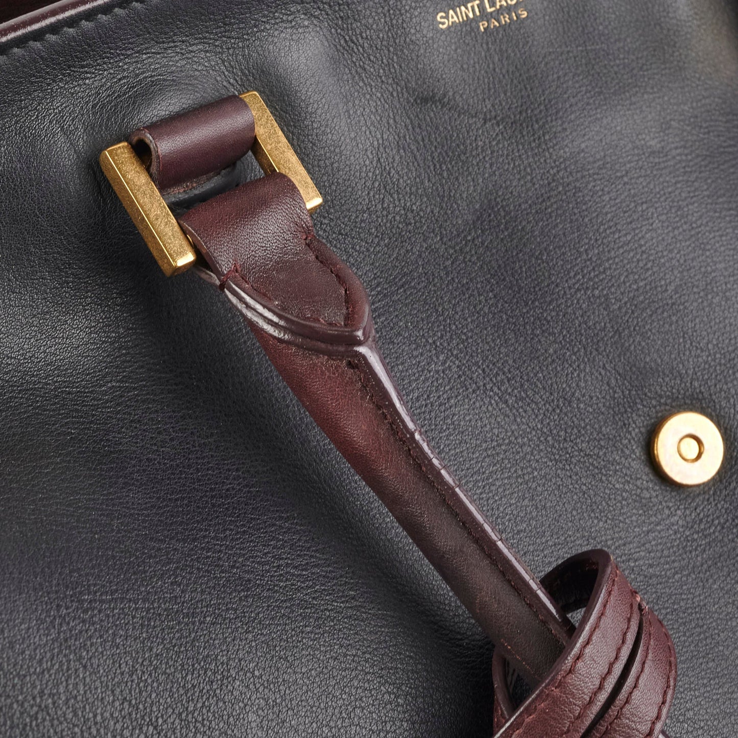 Saint Laurent Cabas Black