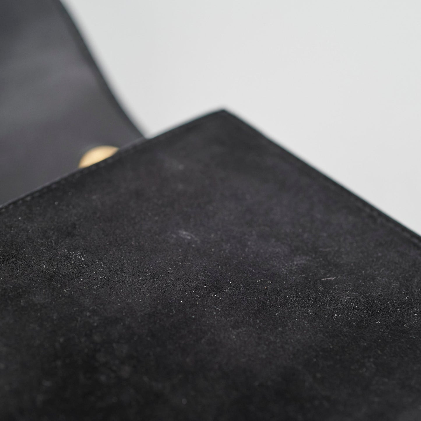 Saint Laurent Kate Medium Tassel Suede Black