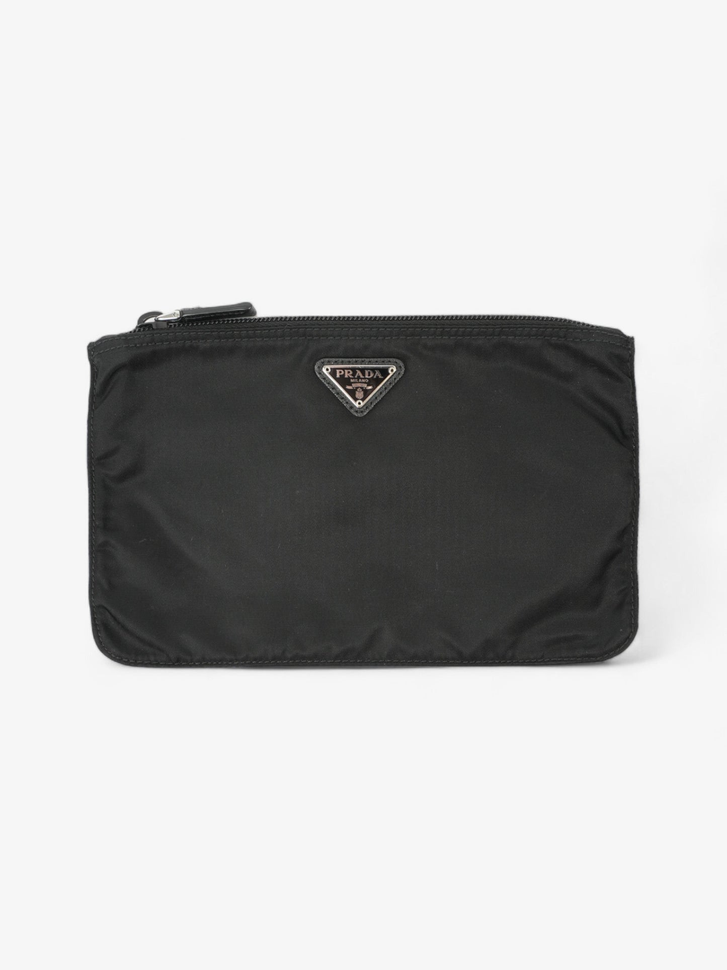 Prada Zipped Pouch Black Re Nylon