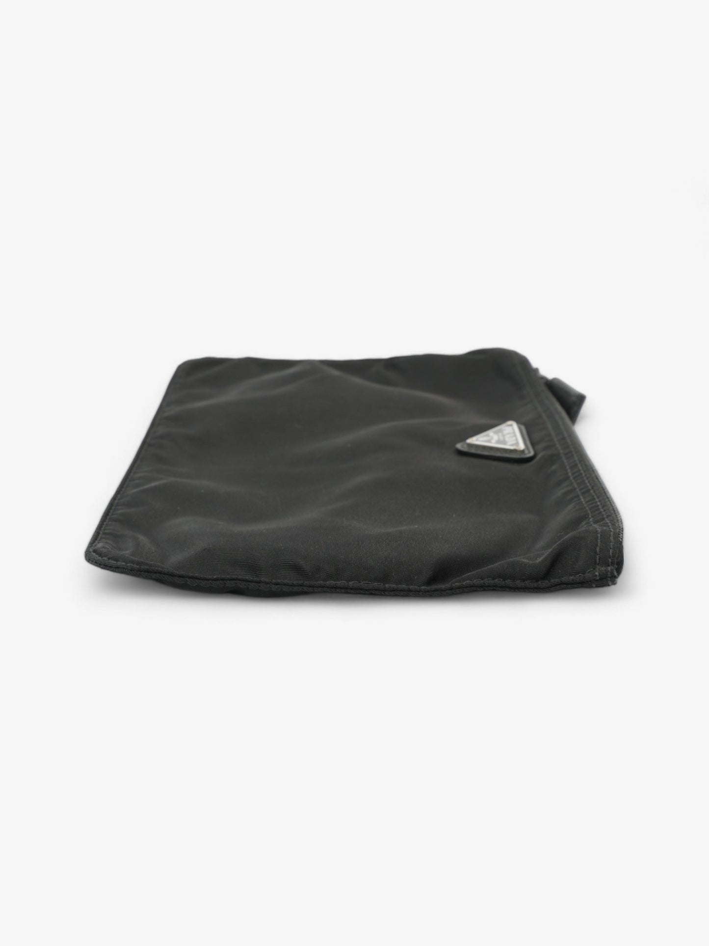Prada Zipped Pouch Black Re Nylon