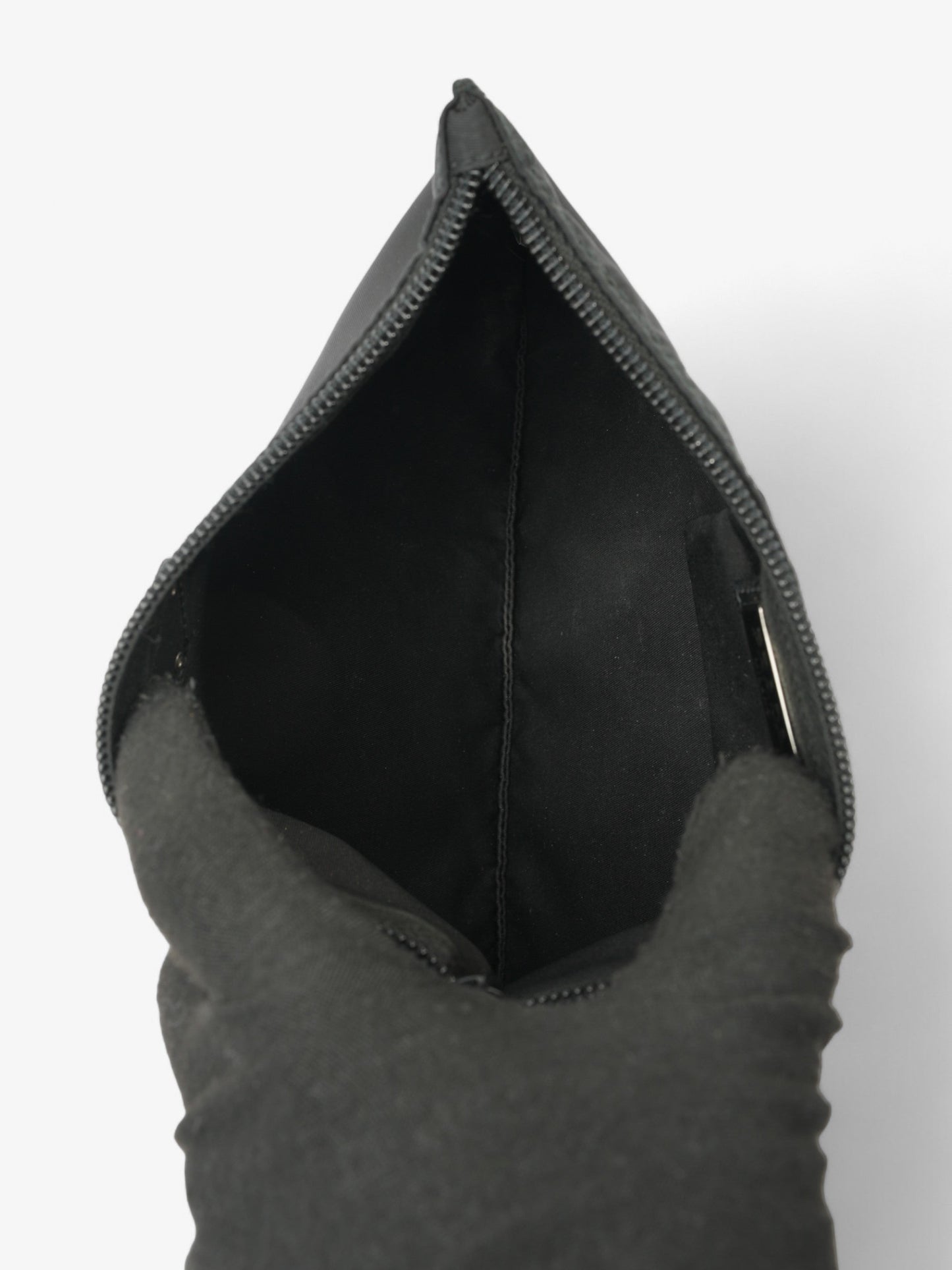 Prada Zipped Pouch Black Re Nylon