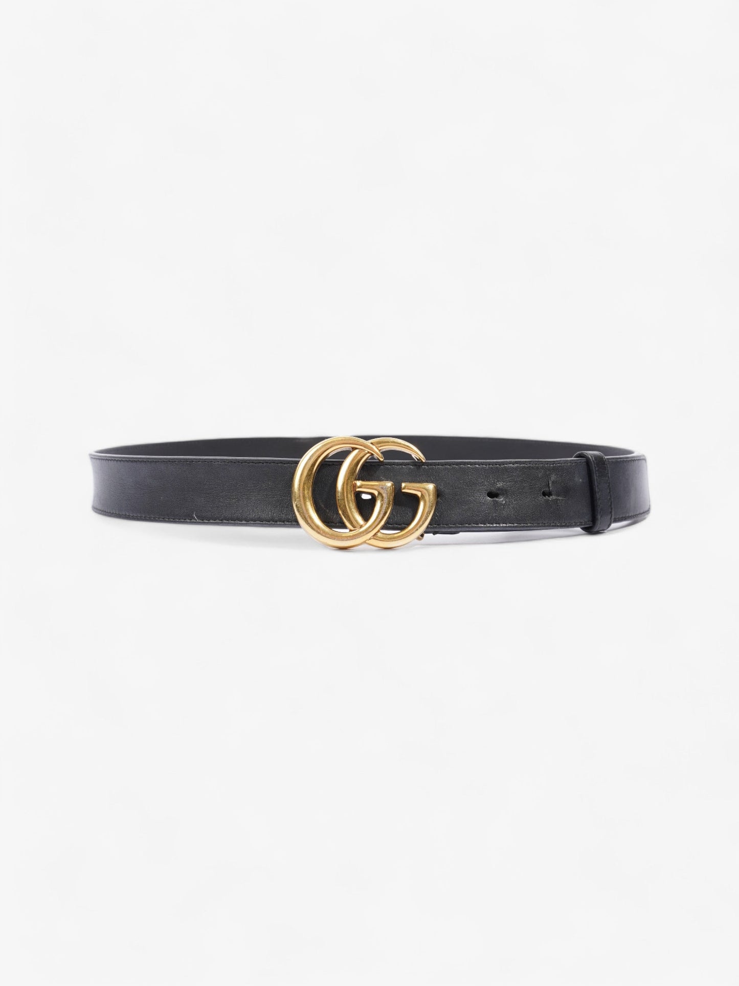 Gucci GG Marmont Belt Black Leather 90cm 36"