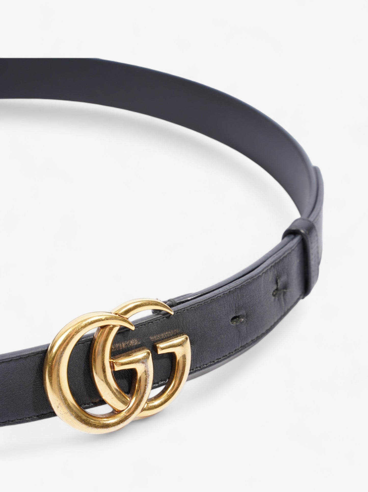 Gucci GG Marmont Belt Black Leather 90cm 36"