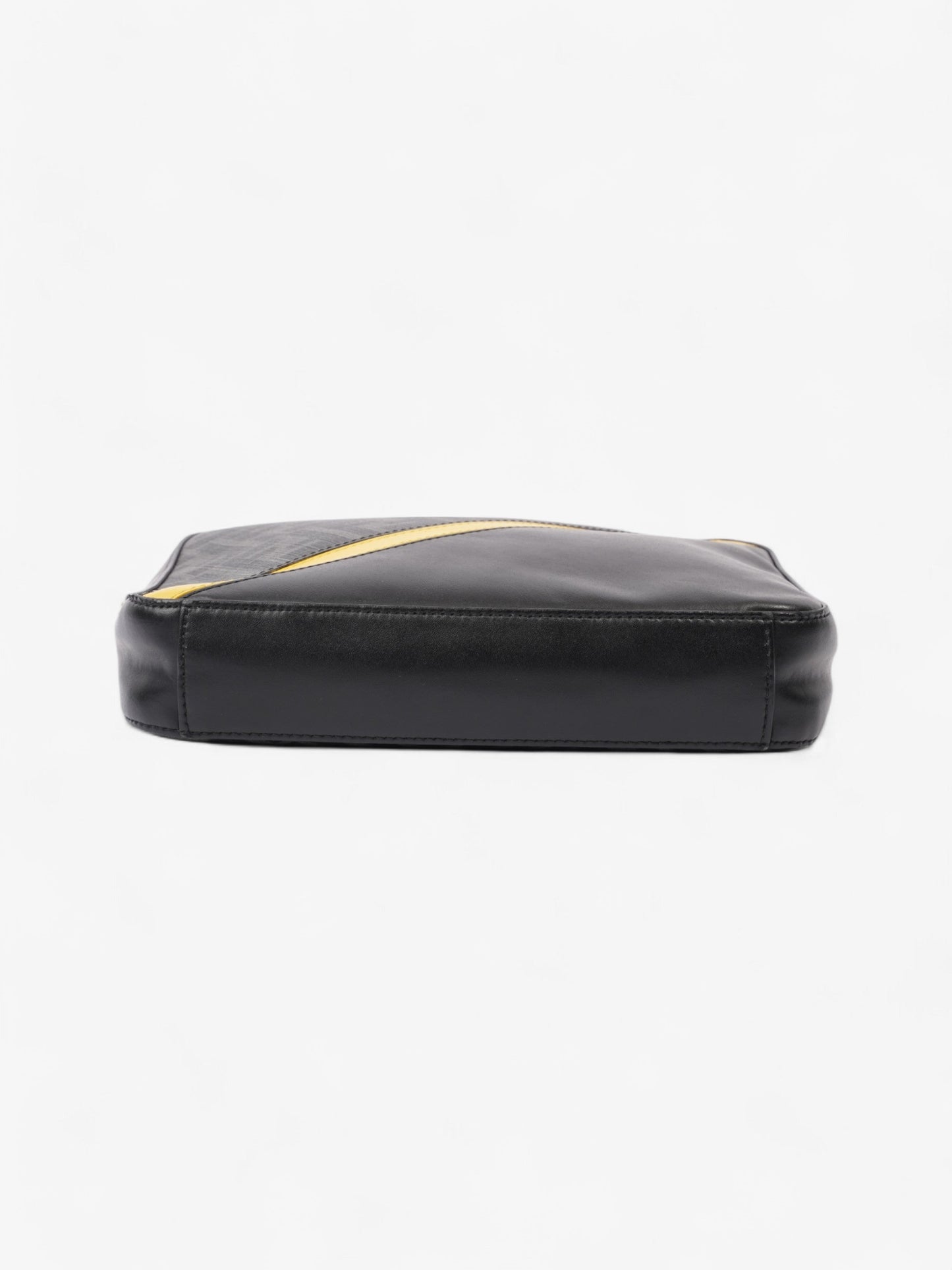 Fendi Camera Bag Black / Grey / Yellow Canvas