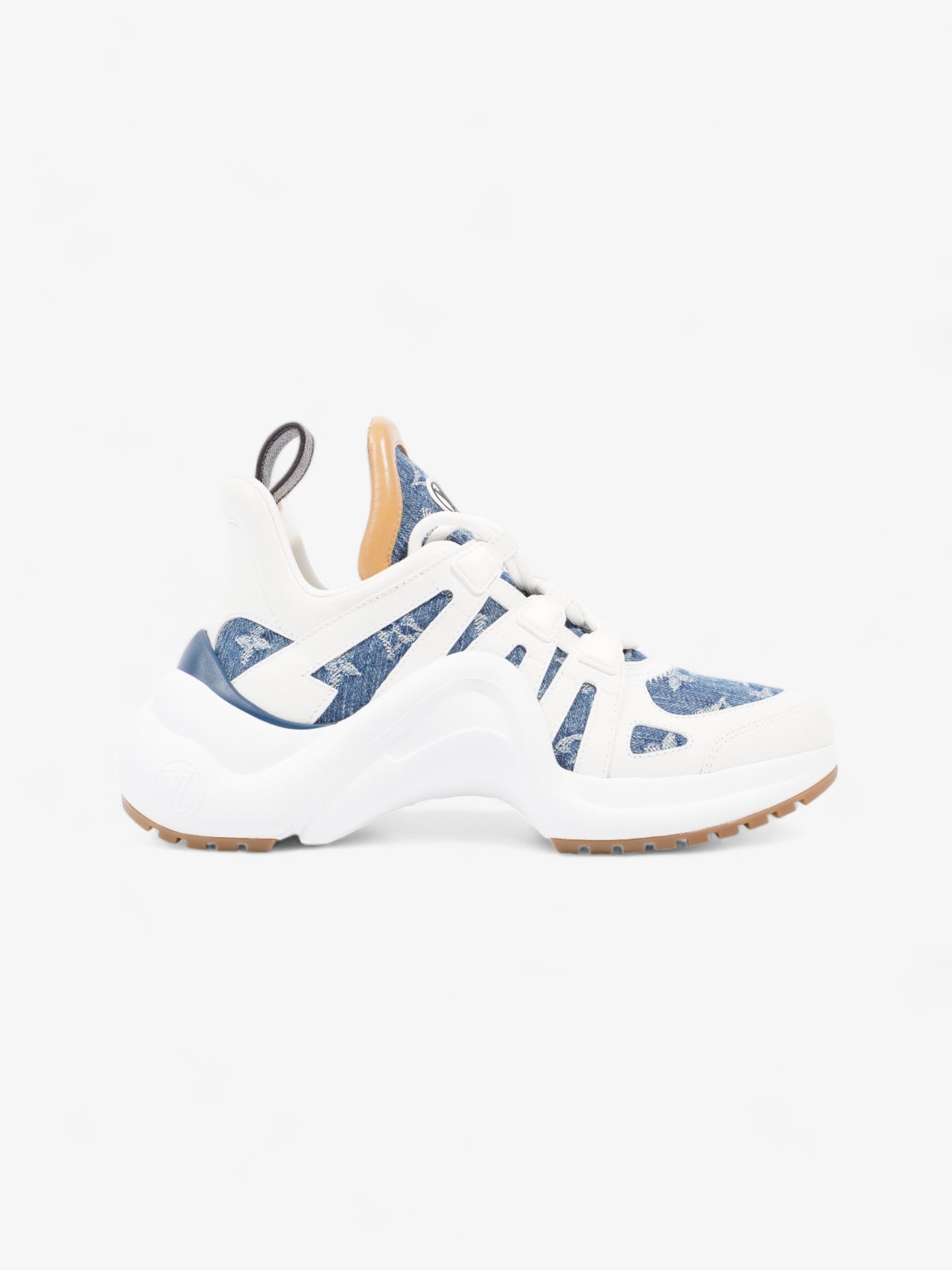 Louis Vuitton Archlight Blue Monogram / White Denim EU 37 UK 4