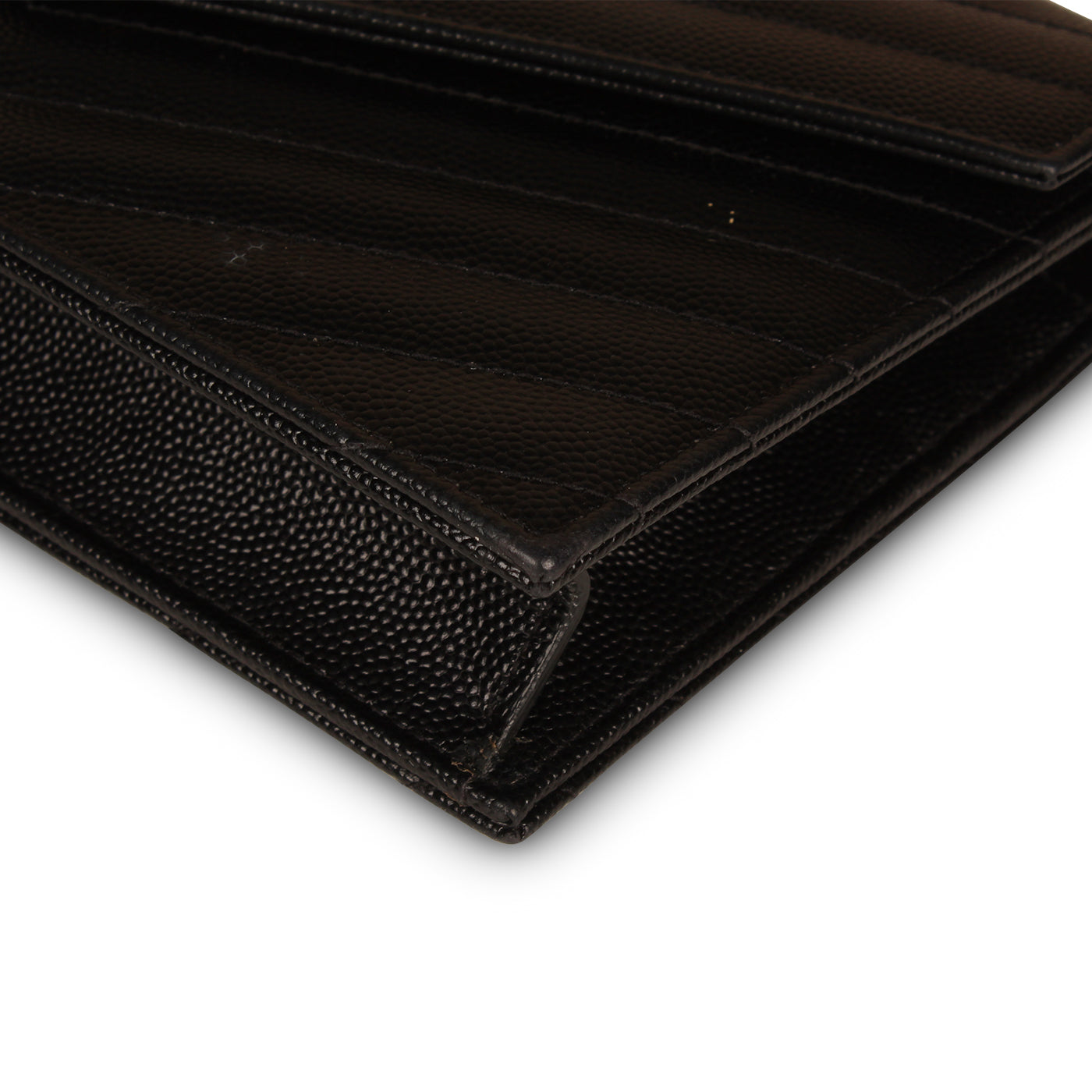 Saint Laurent Monogram Envelope Chain Wallet