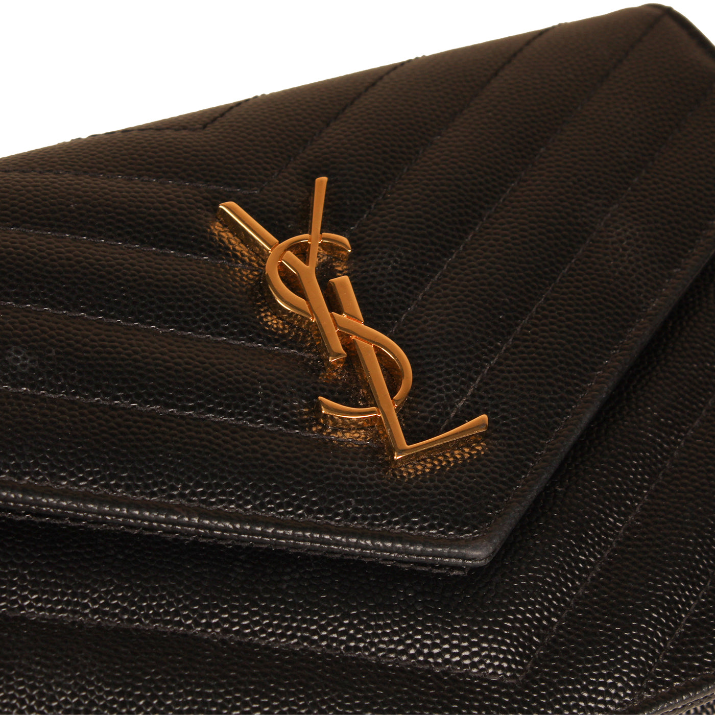 Saint Laurent Monogram Envelope Chain Wallet
